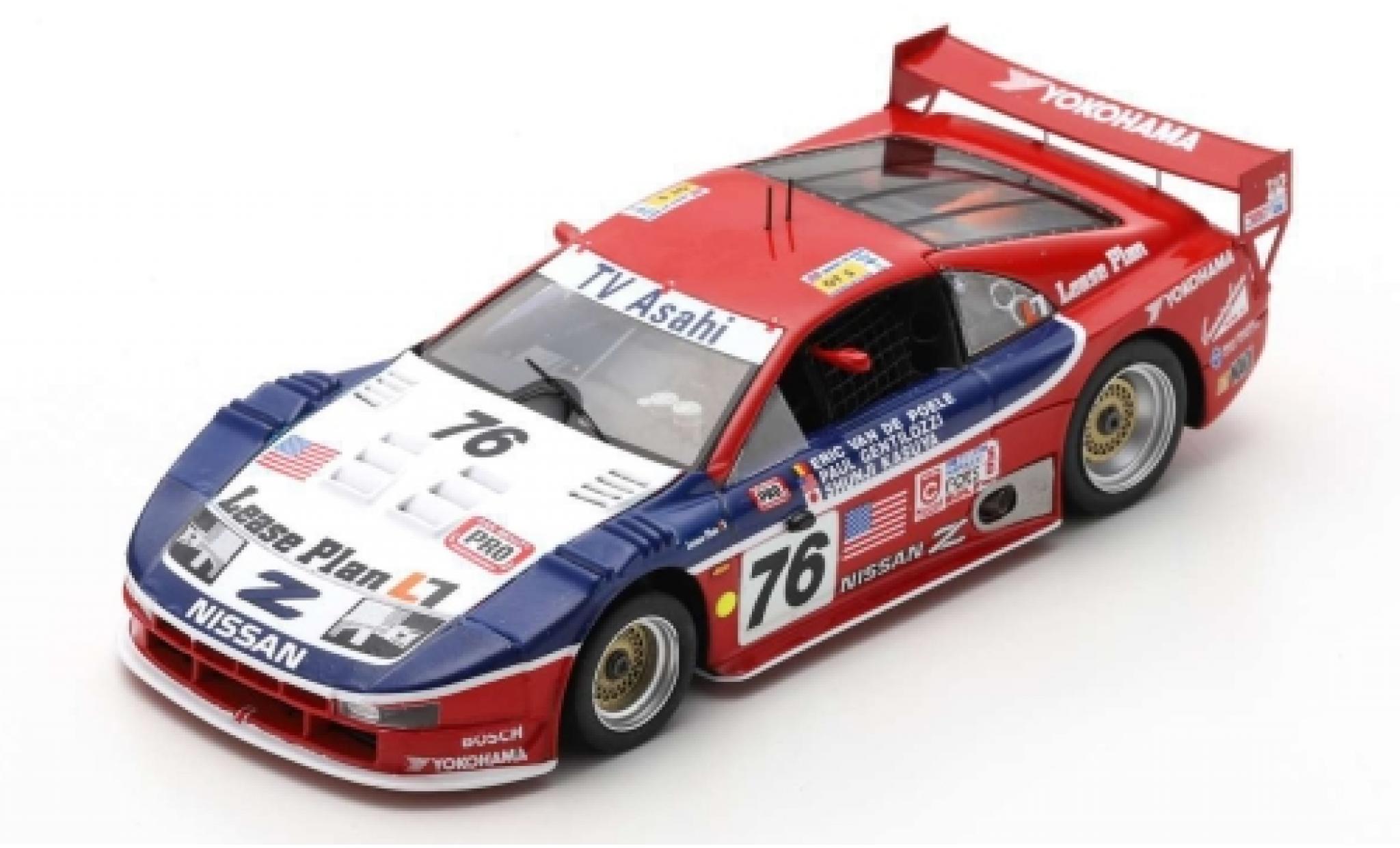 Nissan 300 1/43 Spark ZX No.76 Lease Plan 24h Le Mans 1994 P.Gentilozzi/S.Kasuya/E.van de Poele modellino in miniatura