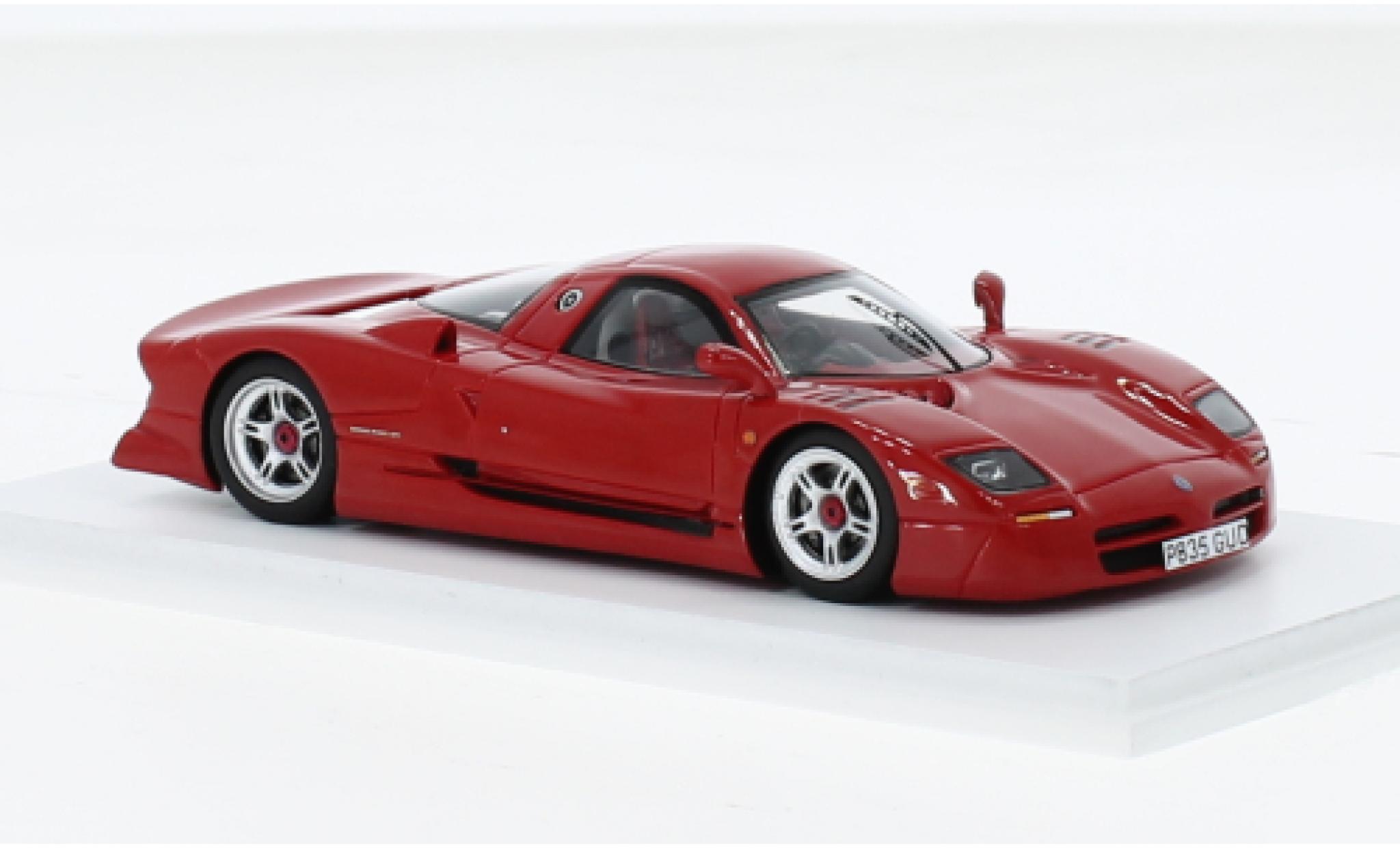 Nissan R390 1/43 Spark GT1 rot RHD 1997 1:43 modellino in miniatura