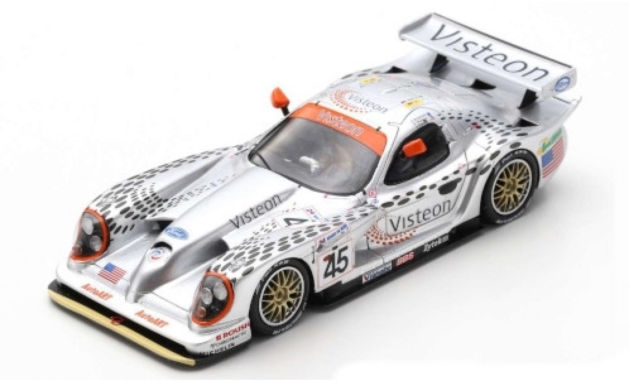 Panoz Esperante 1/43 Spark GTR-1 No.45 Mptorsports Inc. Visteon 24h Le Mans 1998 D.Brabham/A.Wallace/J.Davies modellino in miniatura