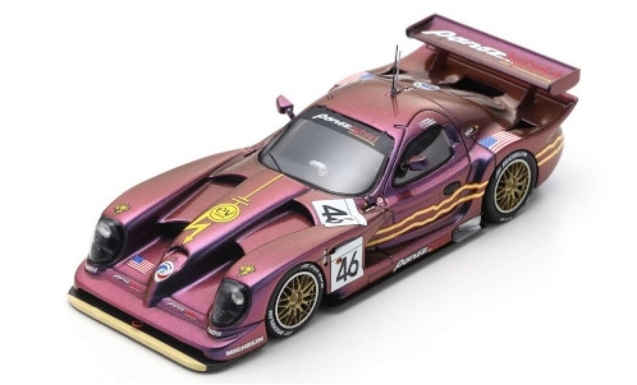 Panoz Esperante 1/43 Spark GTR-1 Q9 Hybrid No.46 Motorsports Inc. y 24h Le Mans 1998 J.Weaver/P.McCarthy/J.O Connell modellino in miniatura