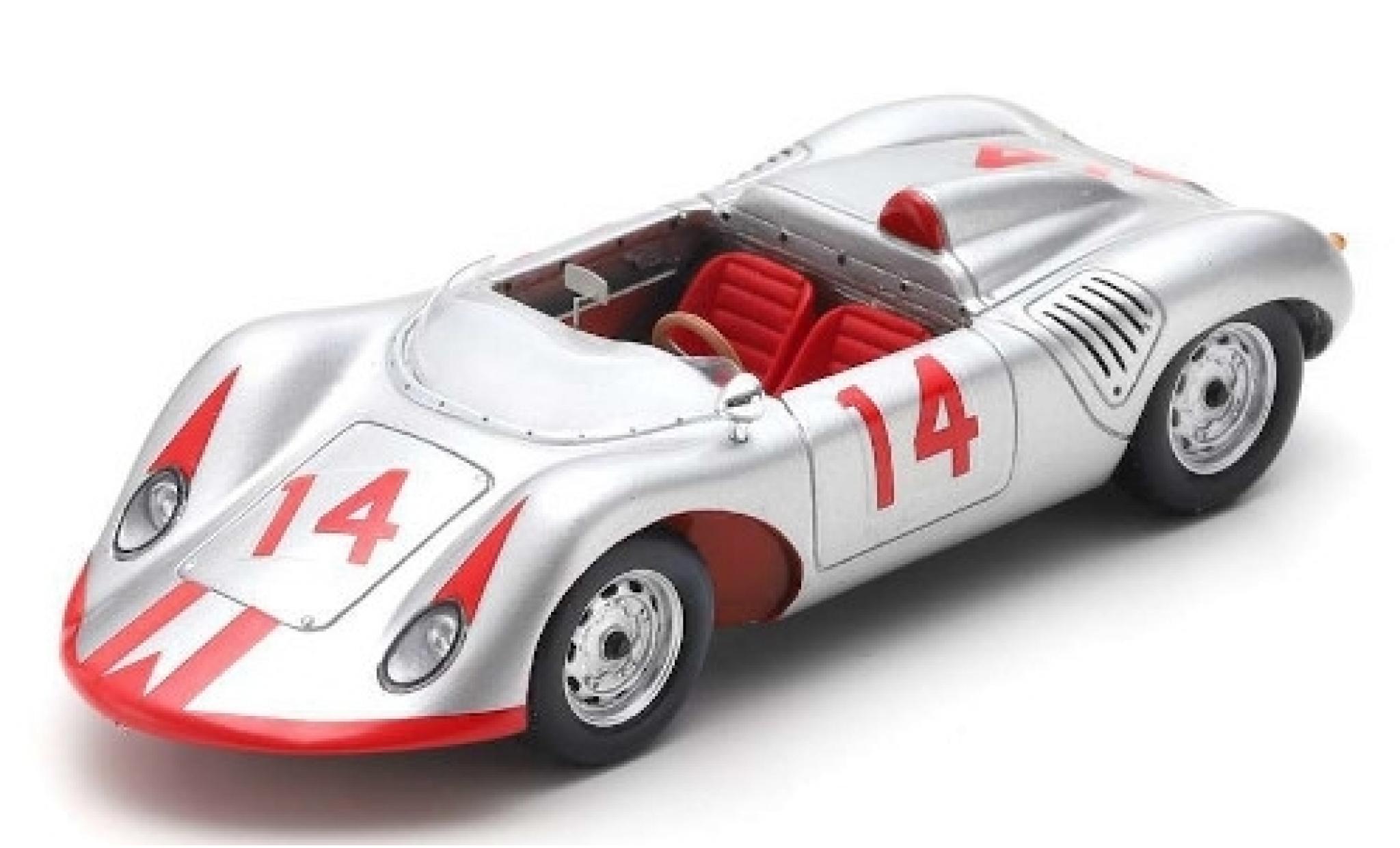 Porsche 718 1/43 Spark RS Antheater No.14 Nassau 1961 B.Holbert modellino in miniatura