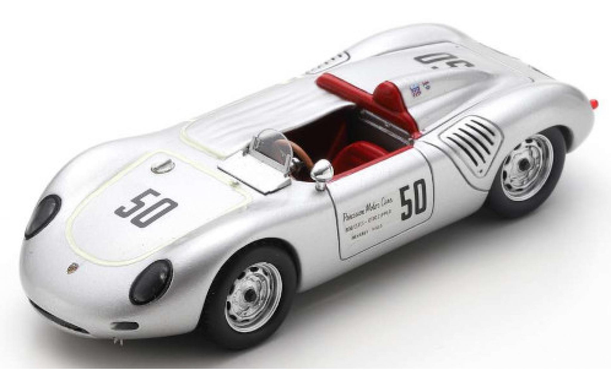 Porsche 718 1/43 Spark RS60 No.50 SCCA Riverside 1960 K.Miles modellino in miniatura