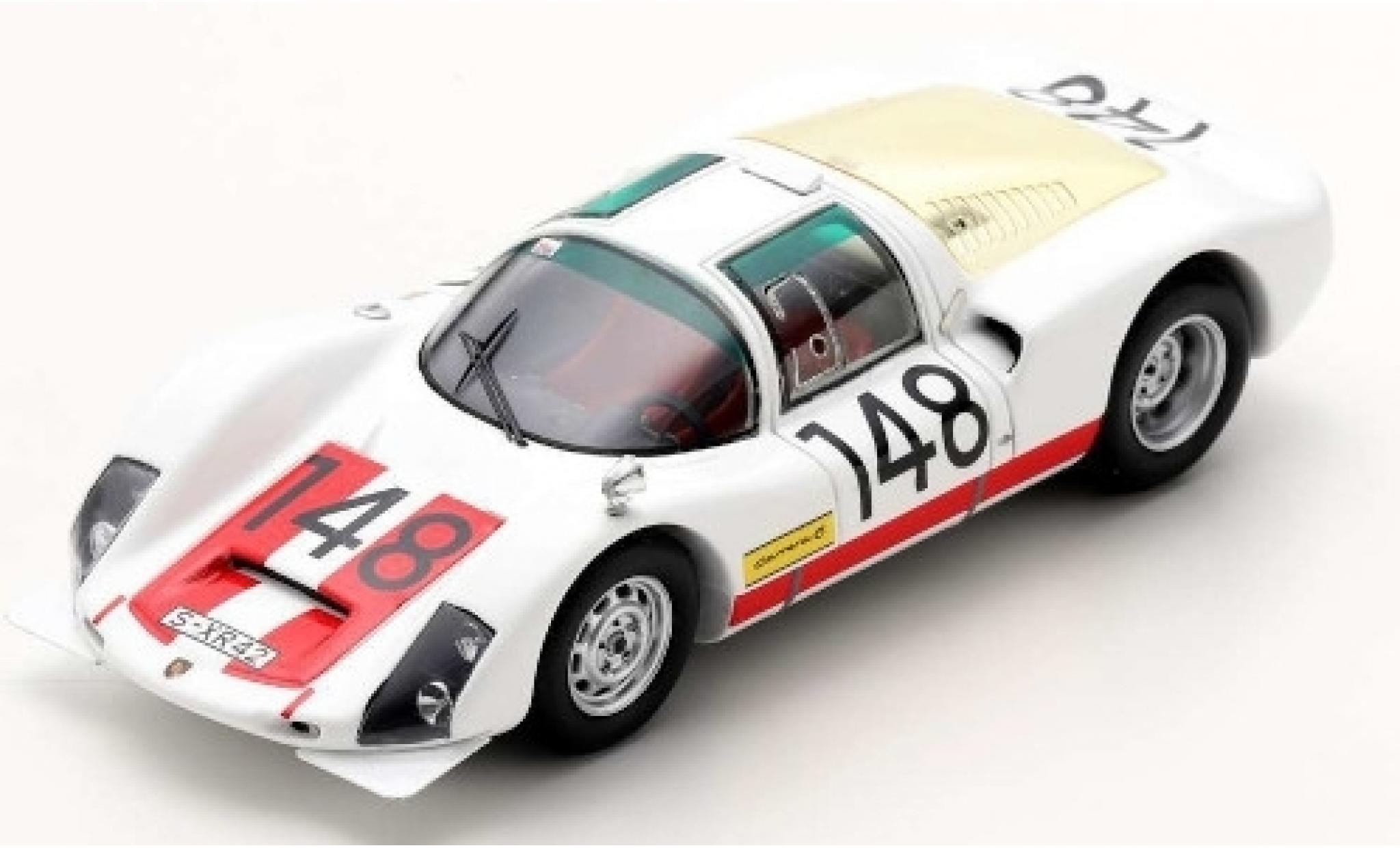 Porsche 906 1/43 Spark No.148 Scuderia Filipinetti Targa Florio 1966 W.Mairesse/H.Müller modellino in miniatura