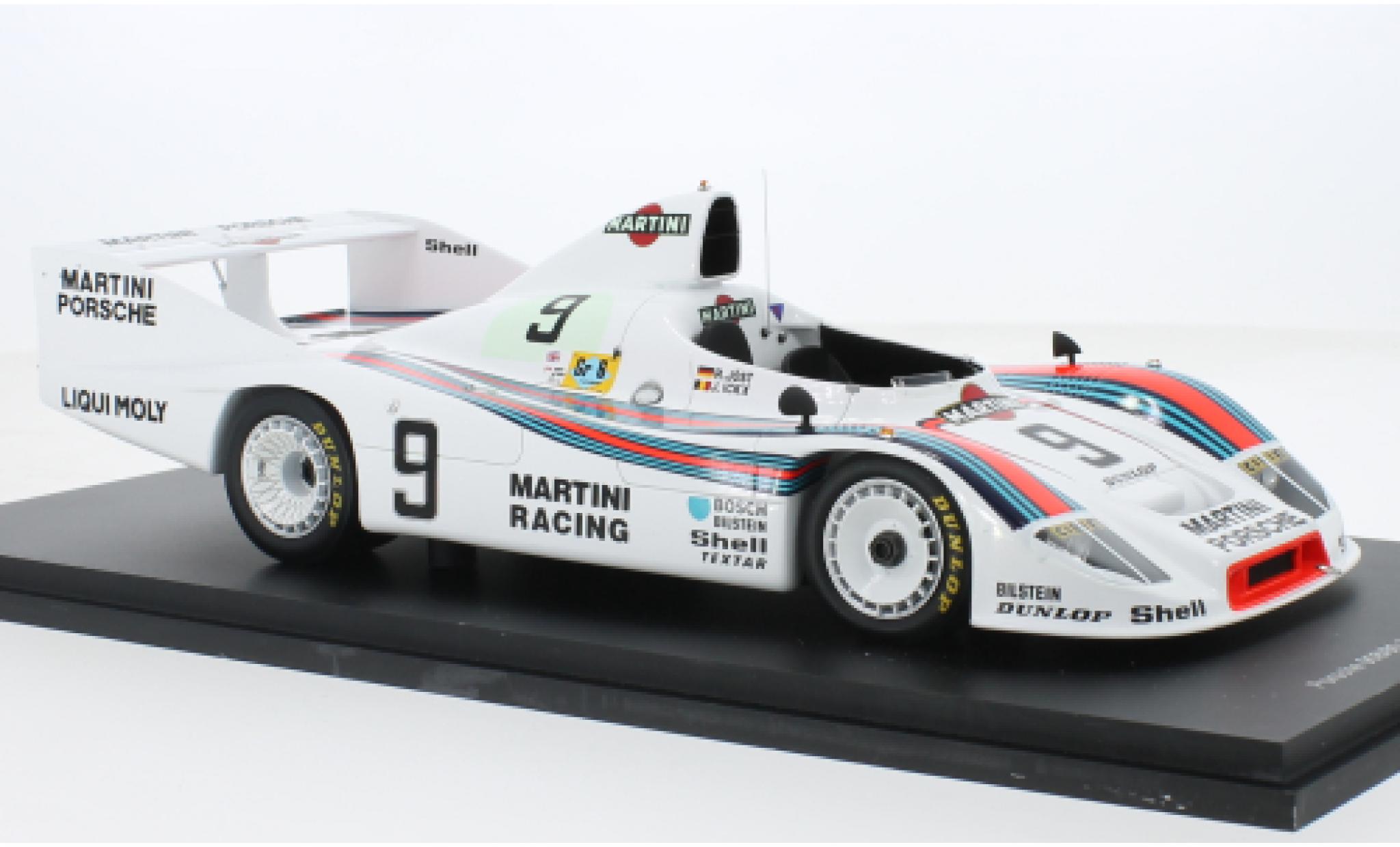 Porsche 908 1980 1/18 Spark /80 RHD No.9 Martini 24h Le Mans 1:18 modellino in miniatura