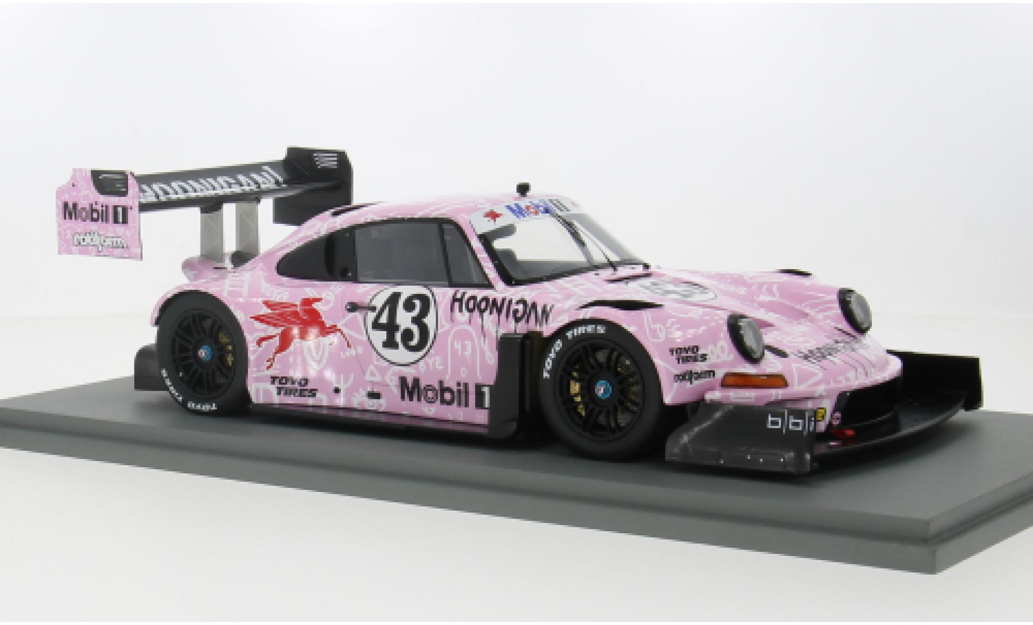 Porsche 930 1/18 Spark 911  No.43 Hoonipigasus Pikes Peak 2022 1:18 modellino in miniatura