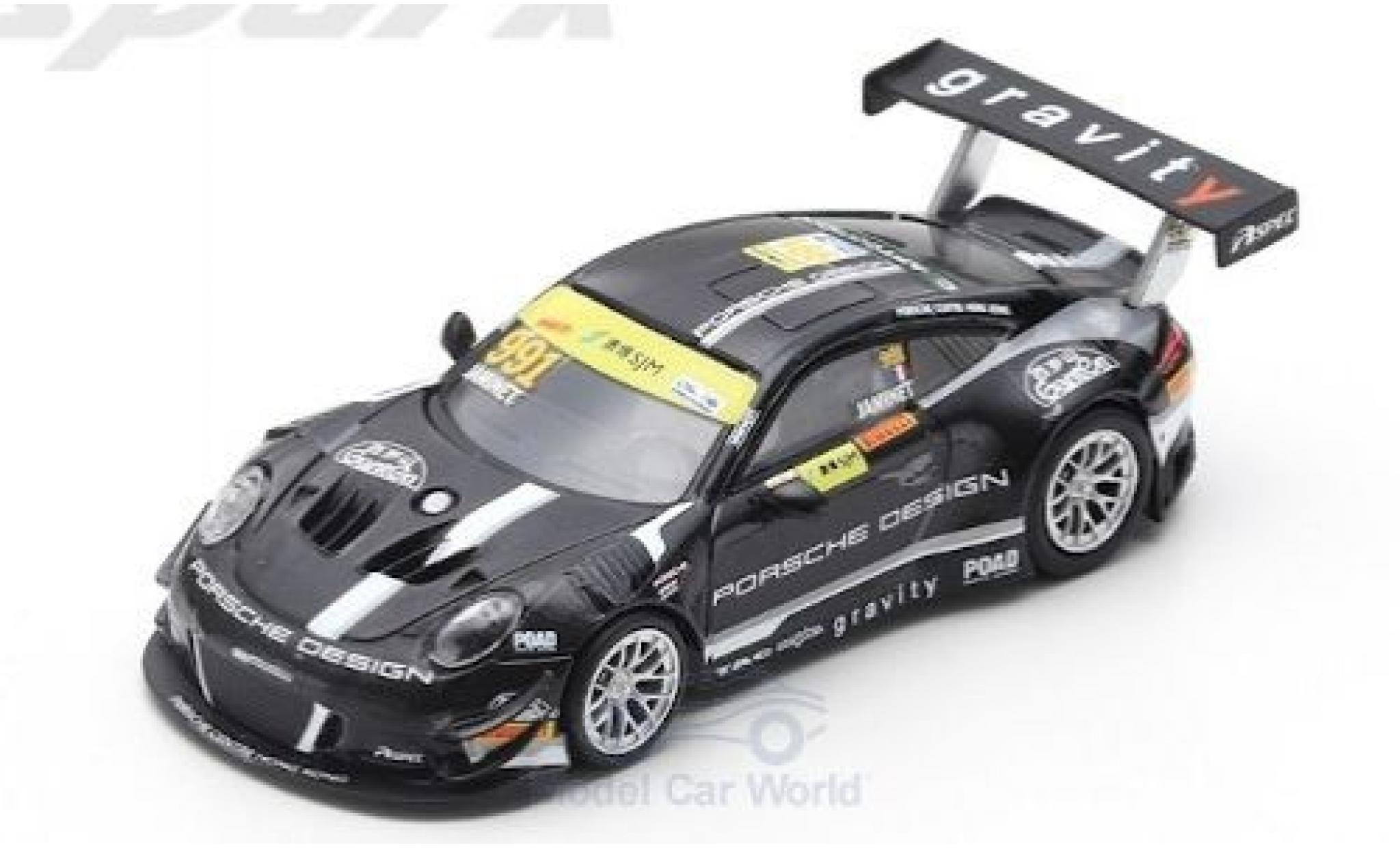 Porsche 991 GT3 R 1/64 Spark 911 () GT3 R No. Craft Bamboo Racing Fia GT World Cup Macau 2018 M.Jaminet modellino in miniatura