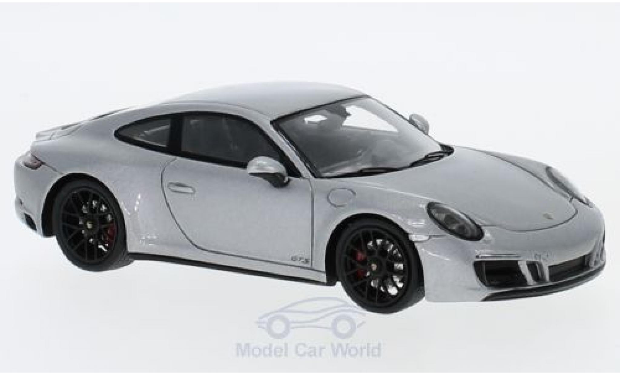 Porsche 991 GTS 1/43 Spark 911 ( II) Carrera 4 GTS grigio 2017 modellino in miniatura