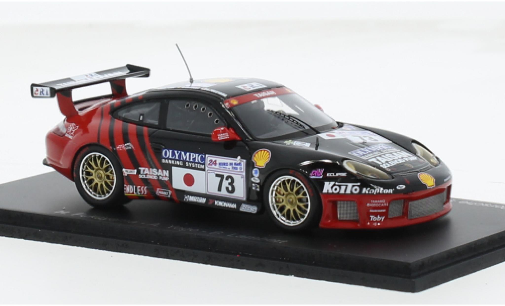 Porsche 996 GT3 1/43 Spark 911  R No.73 Team Taisan Advan Advan 24h Le Mans 2000 1:43 modellino in miniatura