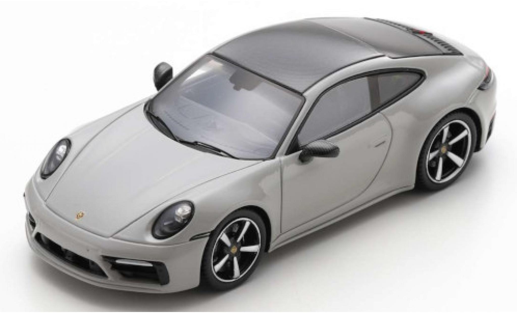Porsche 992 4S 1/43 Spark 911 Carrera 4S () grigio 2019 modellino in miniatura