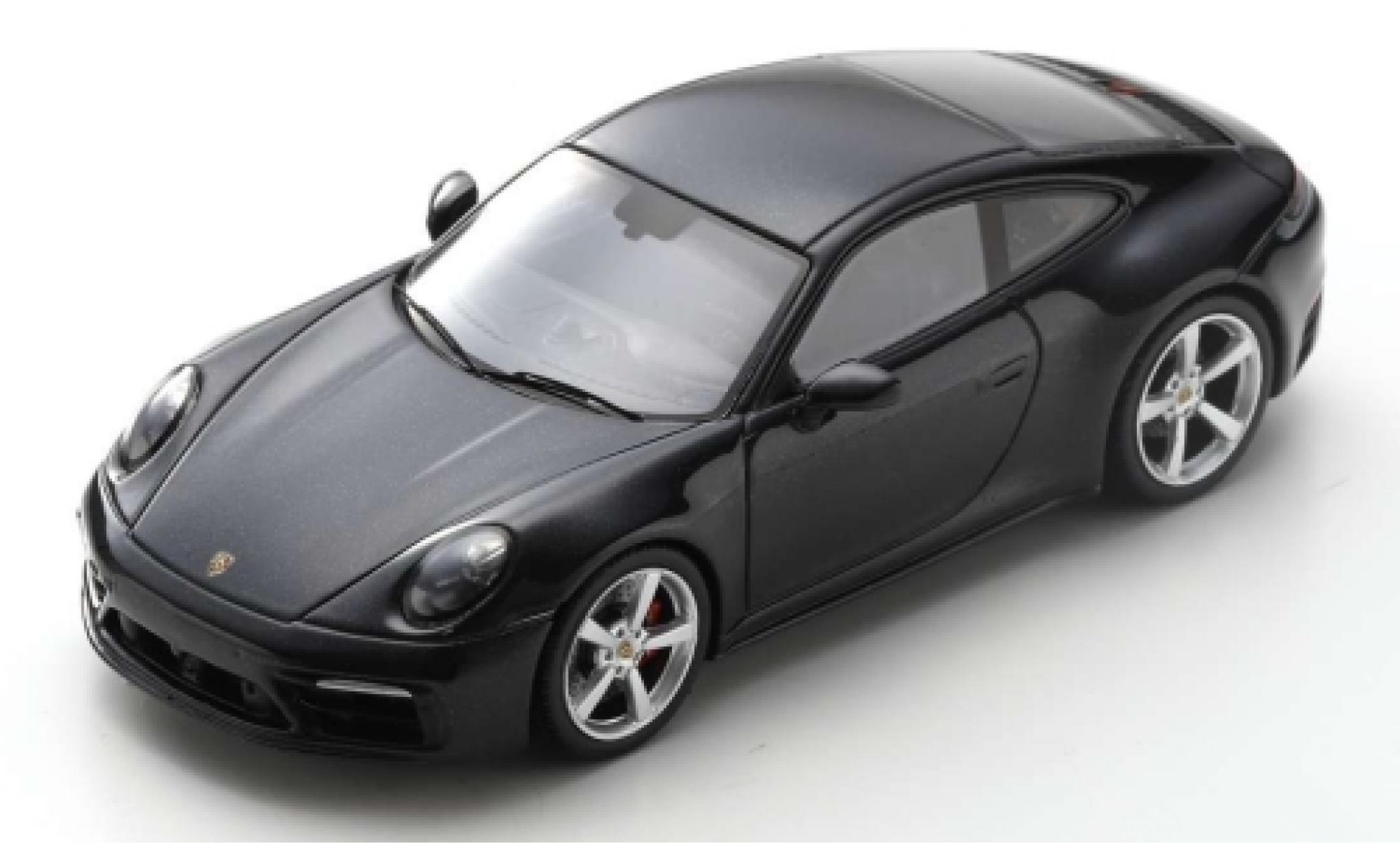 Porsche 992 4S 1/43 Spark 911 Carrera 4S () nero 2019 modellino in miniatura