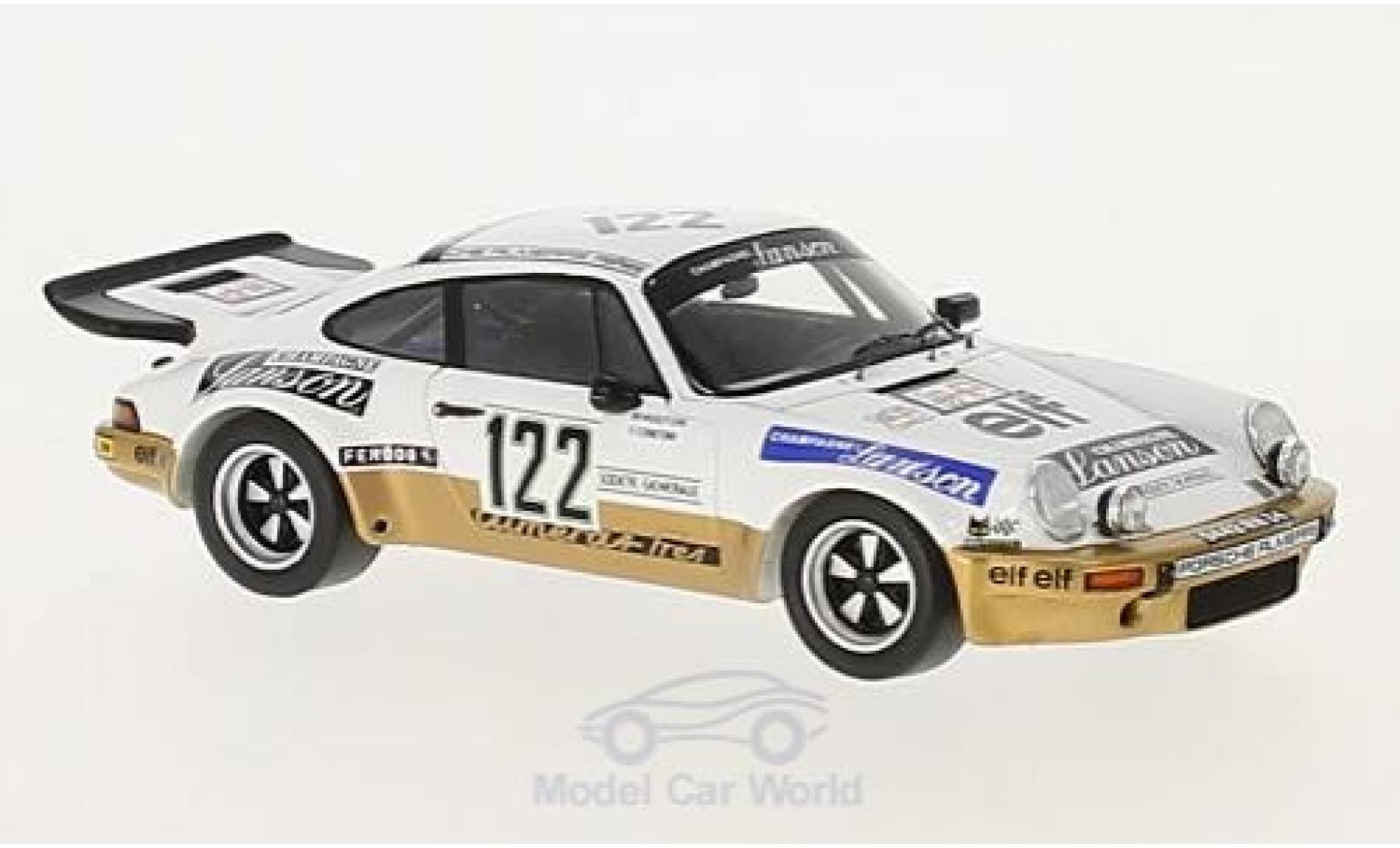 Porsche 930 RS 1/43 Spark 911 Carrera RS No.122 Almeras Lanson Tour Auto 1977 mit Decals M.Mouton/F.Conconi modellino in miniatura