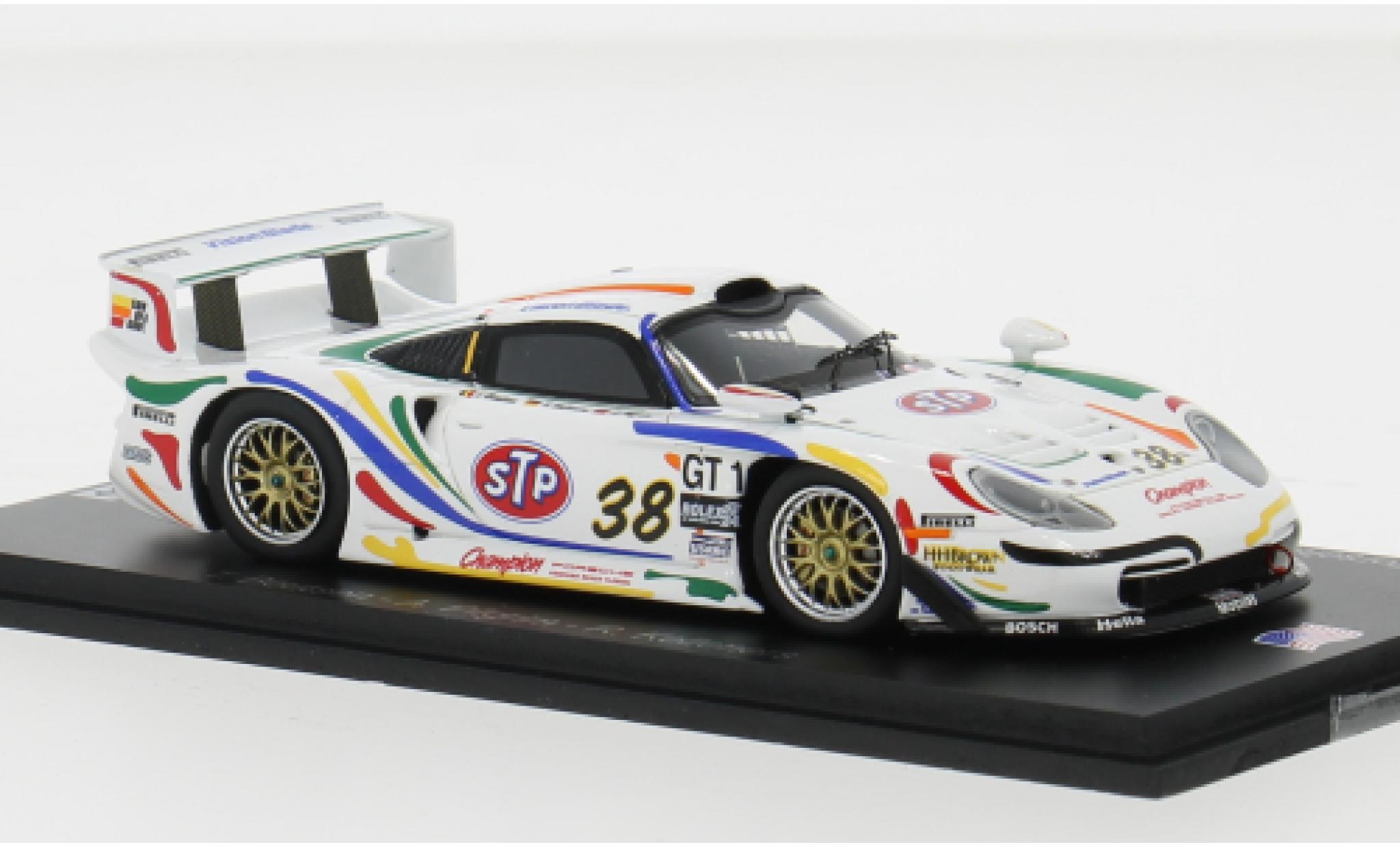 Porsche 996 GT1 1/43 Spark 911 Evo No.38 Champion Motors 24h Daytona 1998 1:43 modellino in miniatura