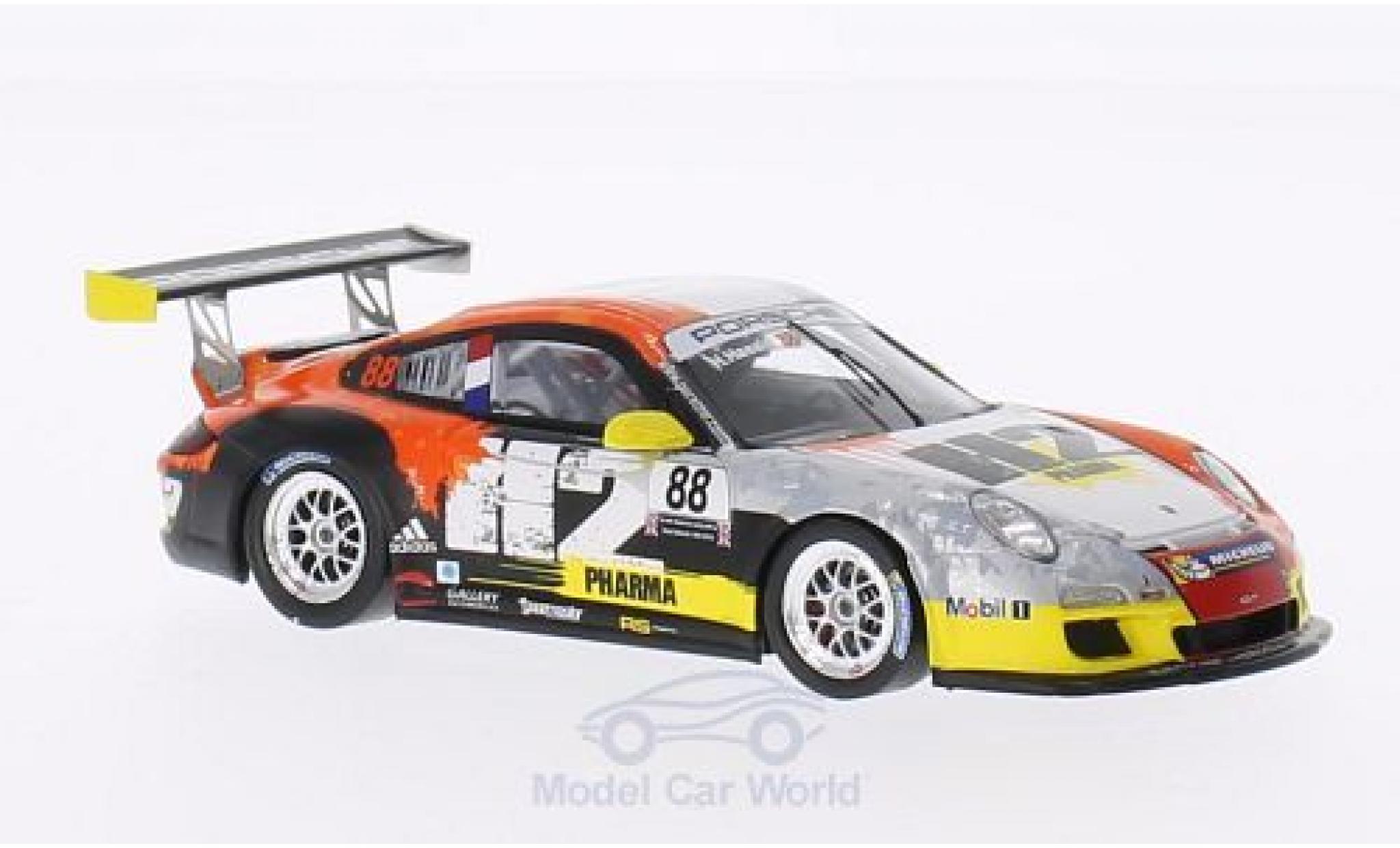 Porsche 991 GT3 Cup 1/43 Spark 911 GT3 Cup (997) No.88 Carrera Cup Paul Ricard 2013 H.Hassid modellino in miniatura
