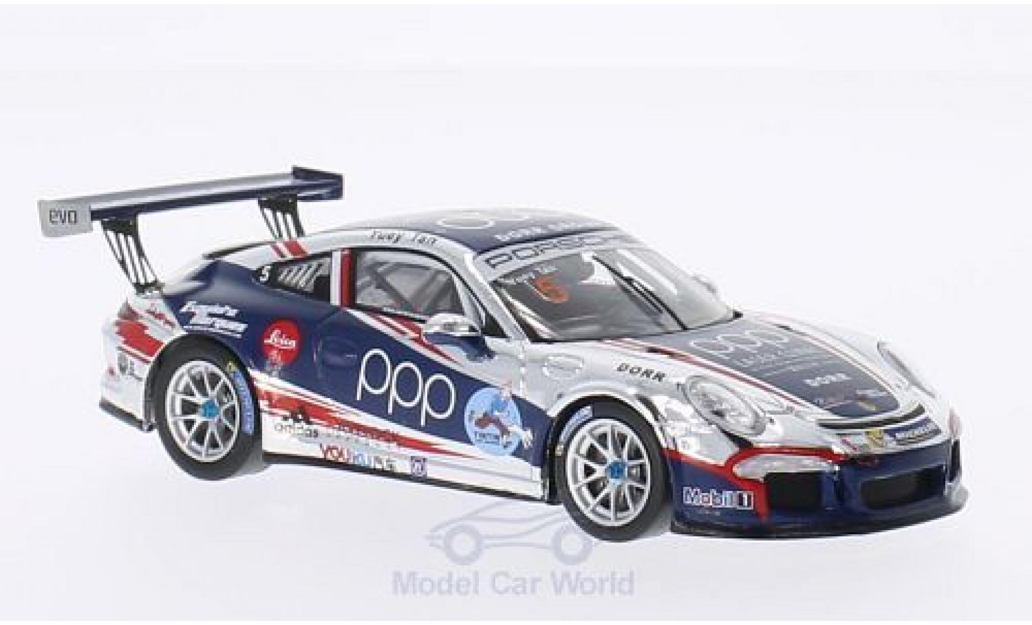 Porsche 991 GT3 Cup 1/43 Spark 911 GT3 Cup No.5 PCCA 2014 Y.Tan Y.Tan modellino in miniatura
