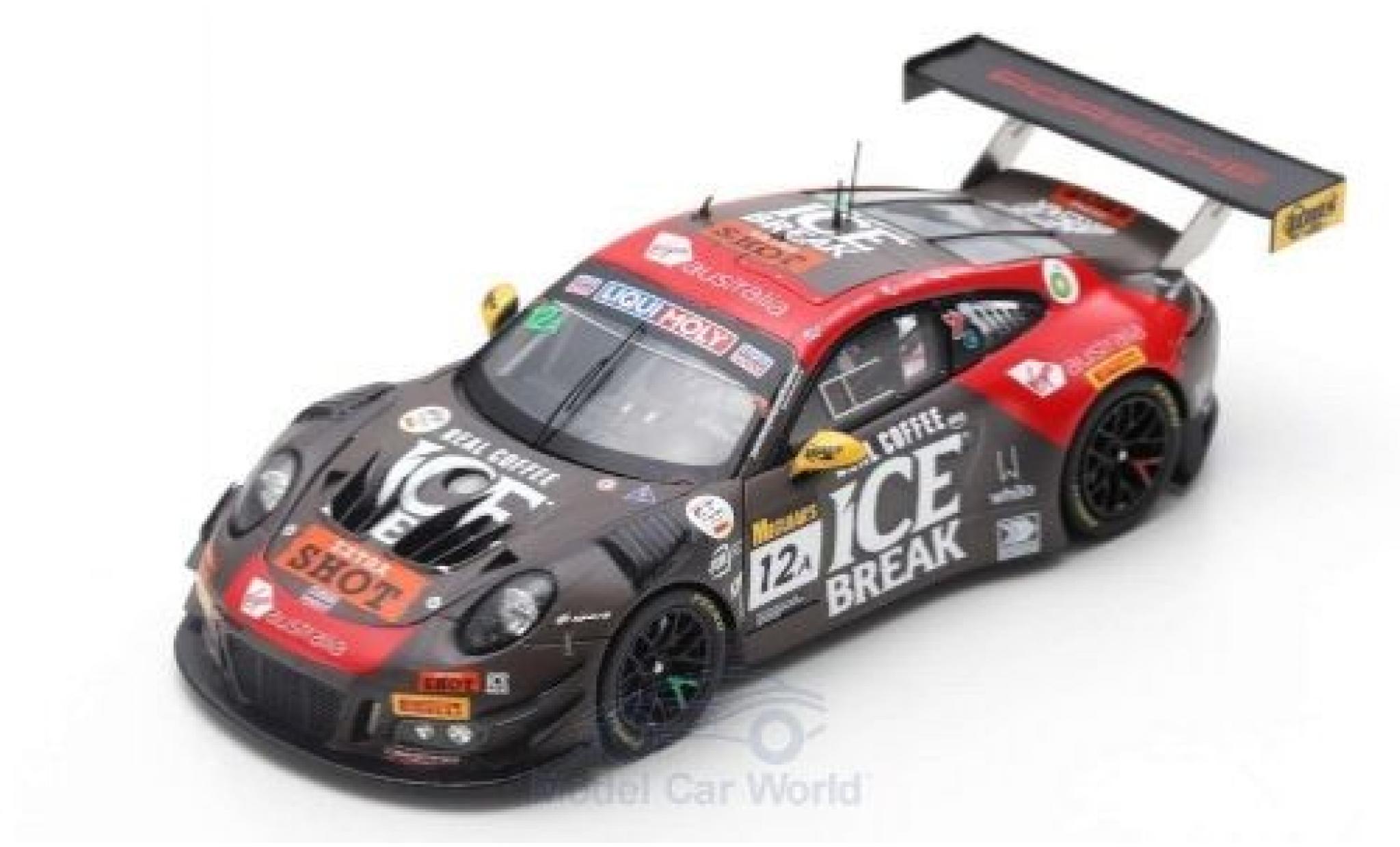 Porsche 992 GT3 R 1/43 Spark 911 GT3 R No.12 Competition Motorsports/McElrea Racing 12h Bathurst 2019 D.Calvert-Jones/K.Estre/J.Evans modellino in miniatura