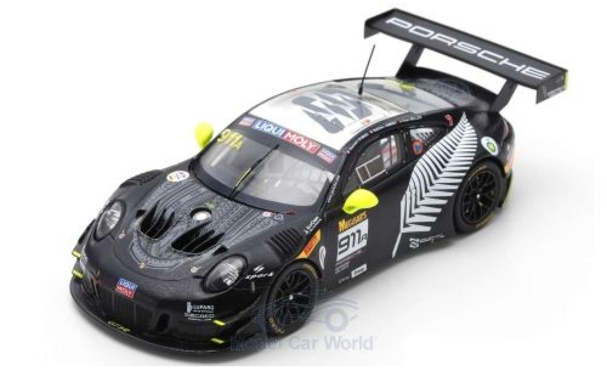 Porsche 992 GT3 R 1/43 Spark 911 GT3 R No.911 EBM 12h Bathurst 2019 R.Dumas/S.Müller/M.Jaminet modellino in miniatura