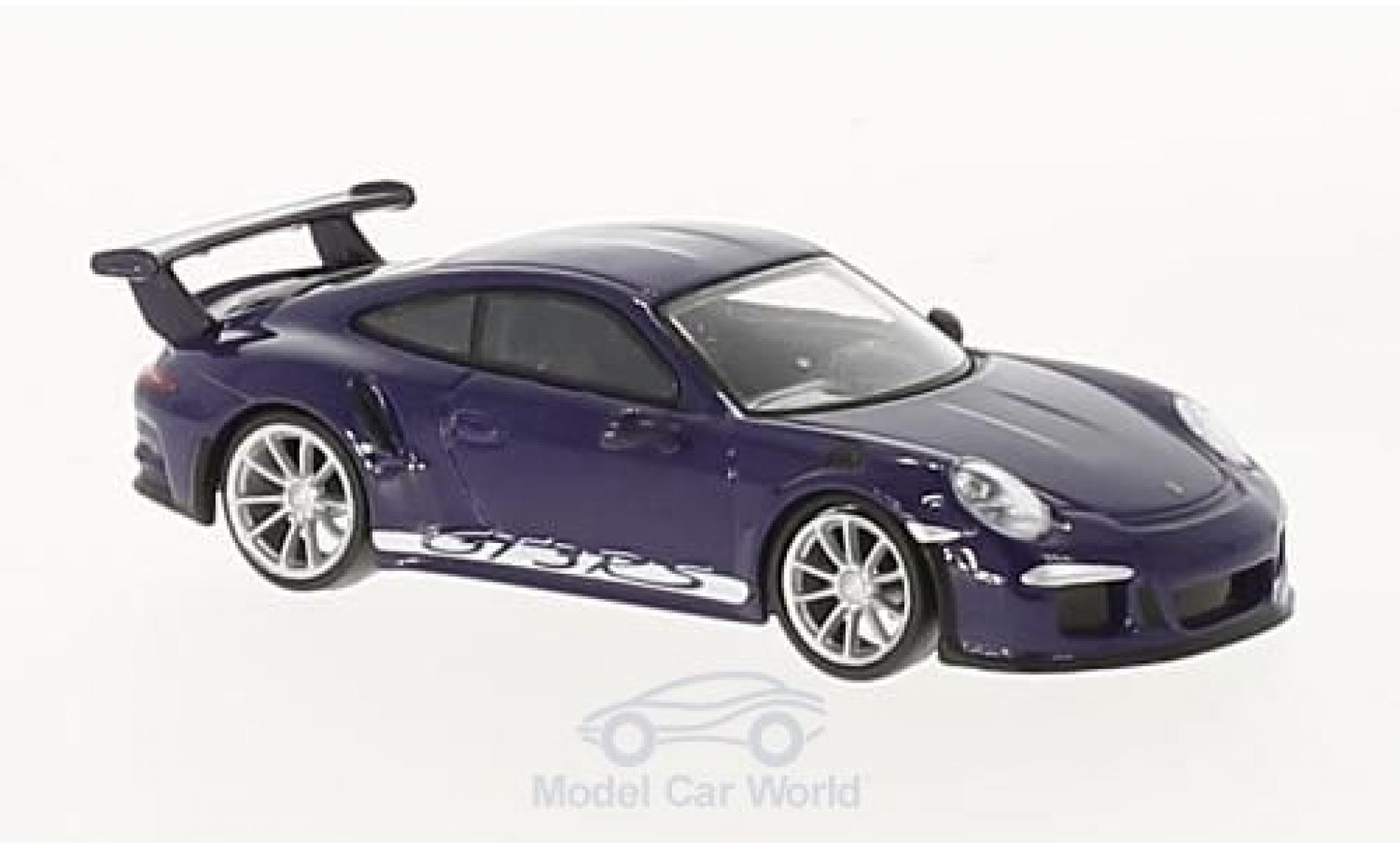 Porsche 991 GT3 RS 1/64 Spark 911 GT3 RS porpora 2016 modellino in miniatura