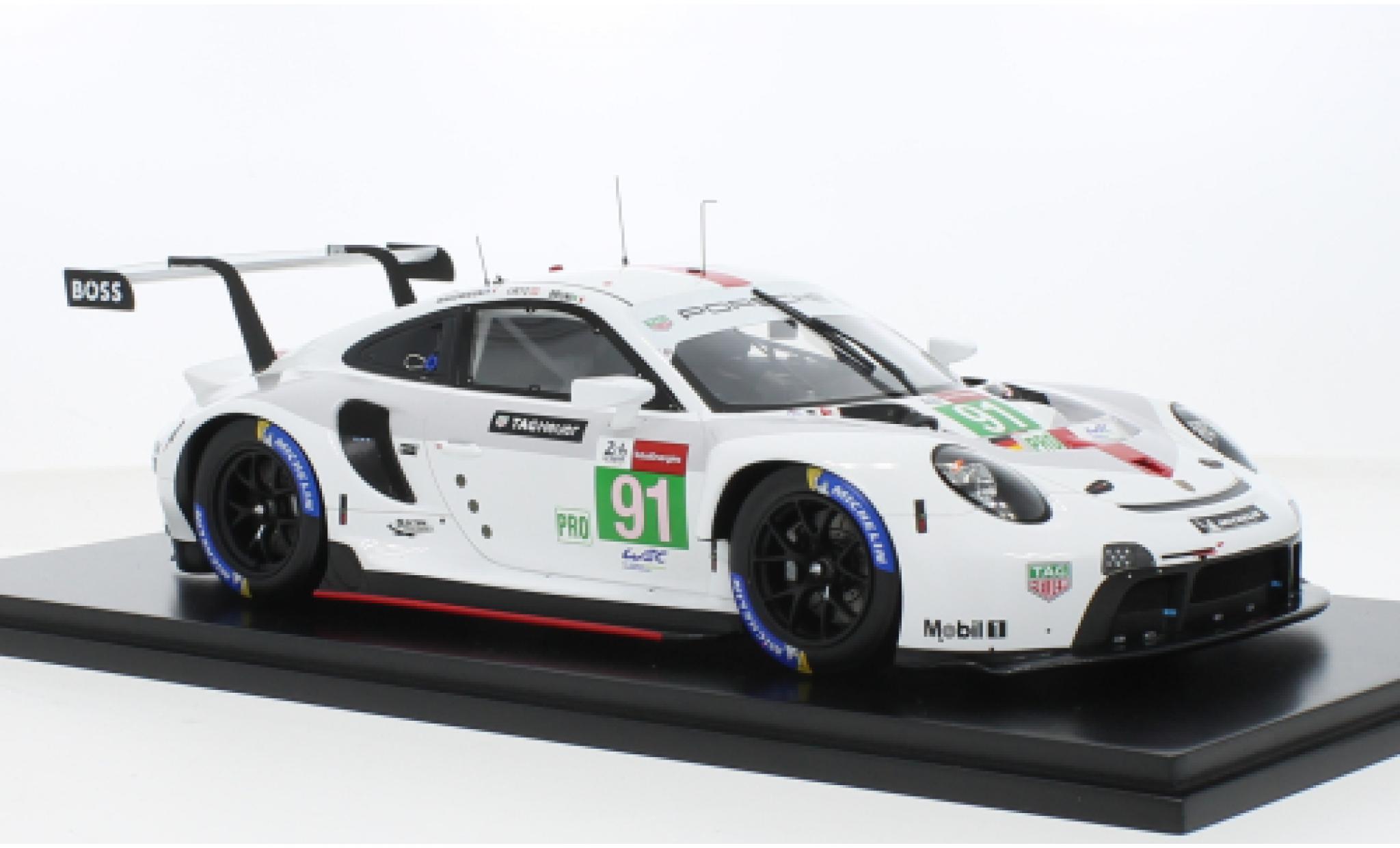 Porsche 911 1/18 Spark RSR-19 No.91 24h Le Mans 2021 1:18 modellino in miniatura
