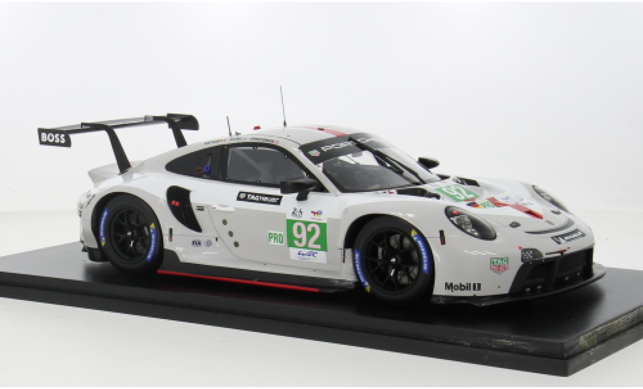 Porsche 911 1/18 Spark RSR-19 No.92 GT Team 24h Le Mans 2022 1:18 modellino in miniatura