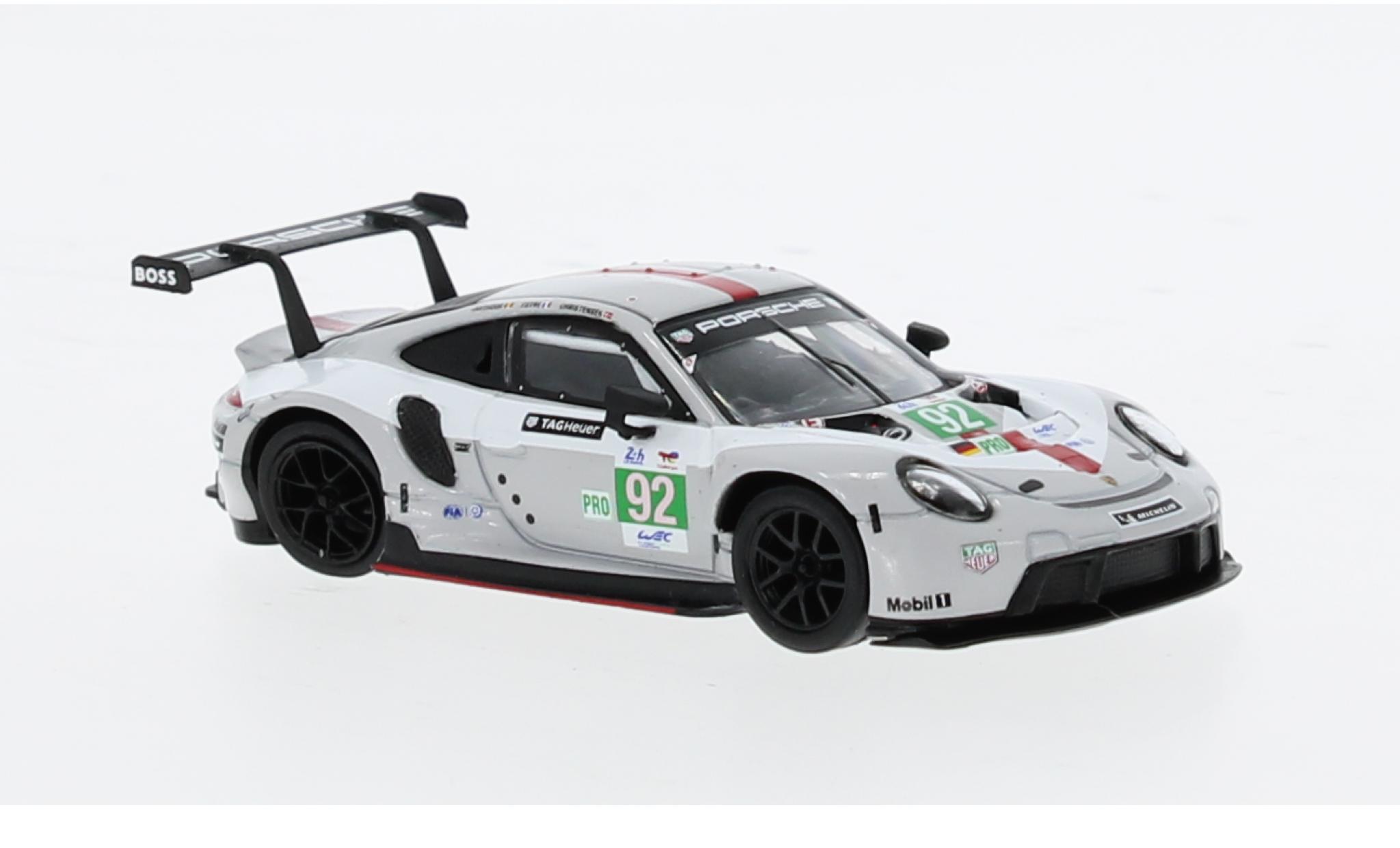 Porsche 911 1/64 Spark RSR-19 No.92 GT Team 24h Le Mans 2022 1:64 modellino in miniatura