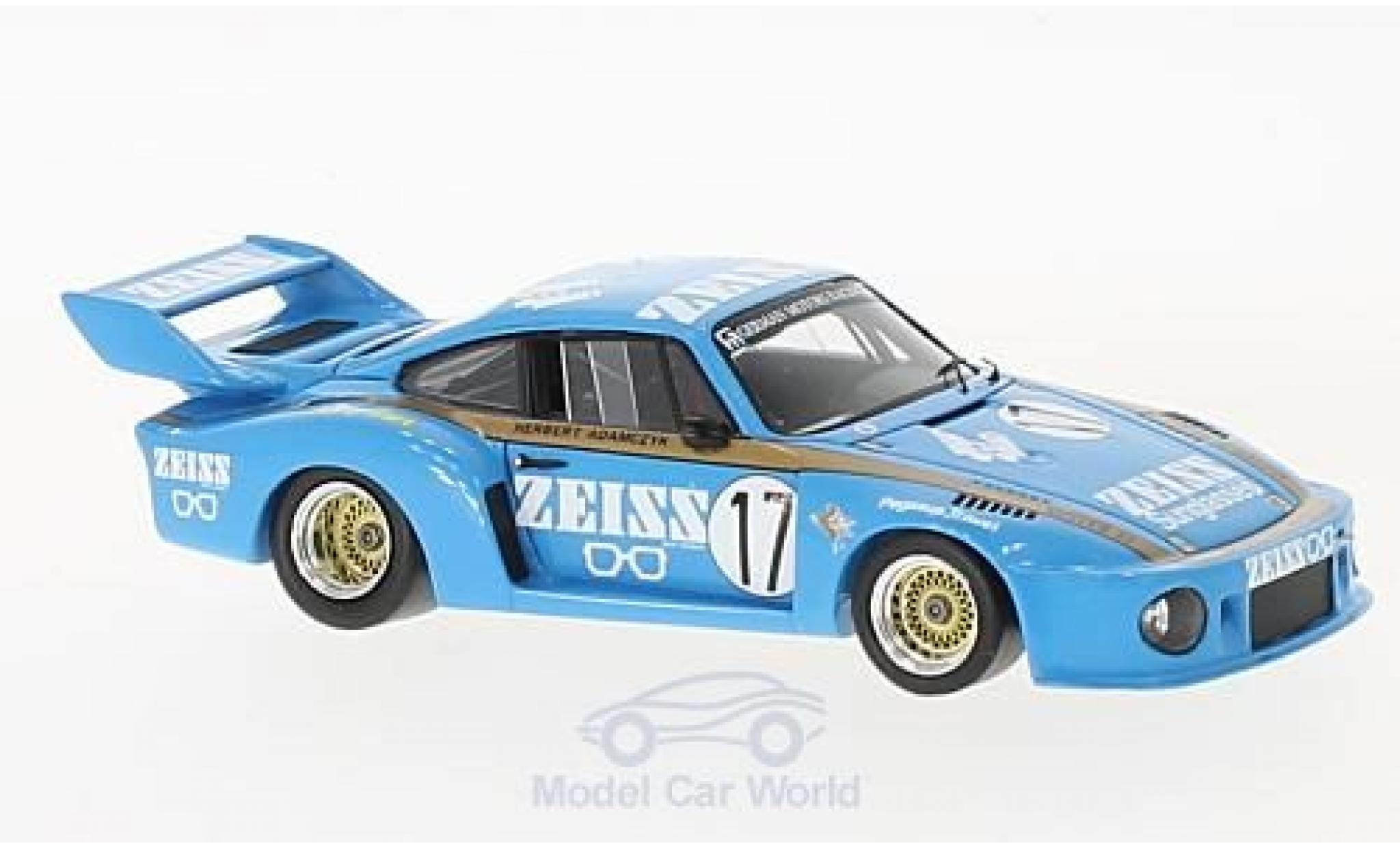 Porsche 930 RSR 1/43 Spark 911 RSR No.17 German Motors Racing Zeiss Macau Guia Race 1979 H.Adamczyk modellino in miniatura