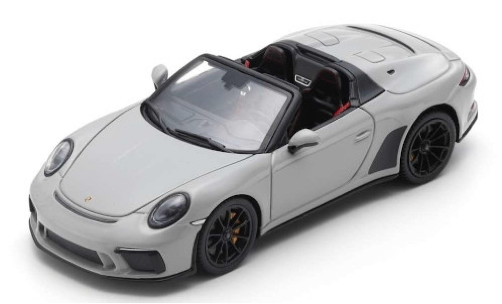 Porsche 992 Speedster 1/43 Spark 911 Speedster grigio 2019 modellino in miniatura