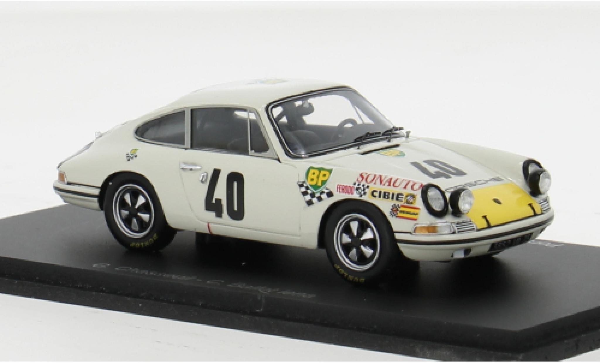 Porsche 911 1/43 Spark T No.40 24h Le Mans 1969 1:43 modellino in miniatura