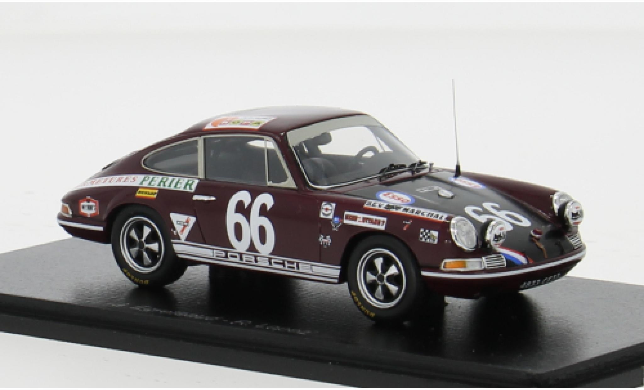 Porsche 911 1/43 Spark T No.66 24h Le Mans 1969 1:43 modellino in miniatura