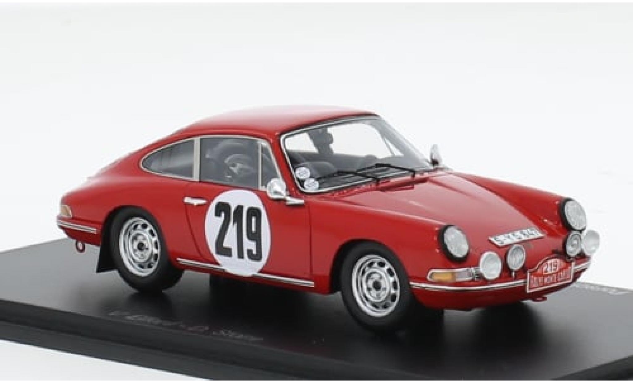 Porsche 911 1/43 Spark S 2.0 No.219 Rallye Monte Carlo 1967 1:43 modellino in miniatura