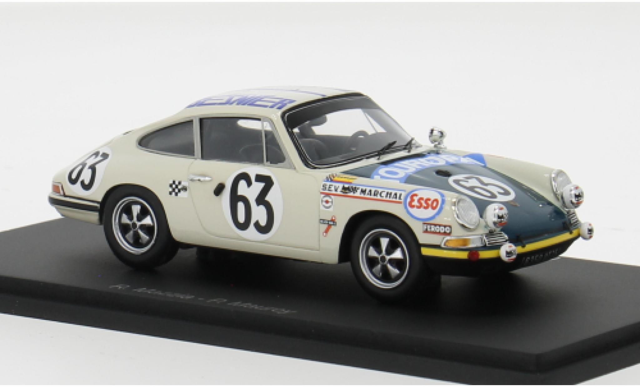 Porsche 911 1/43 Spark T 24h Le Mans 1969 #63 1:43 modellino in miniatura