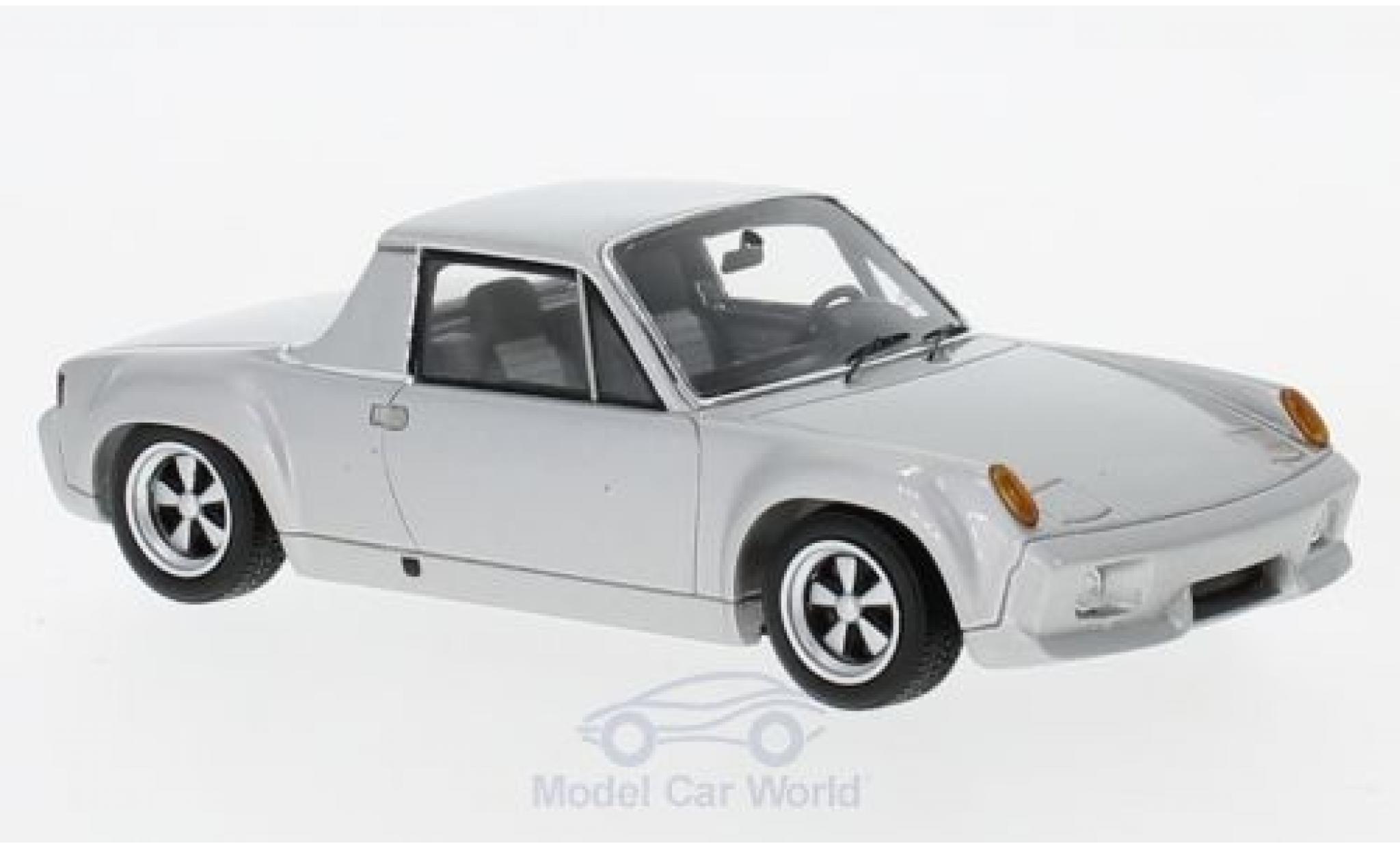 Porsche 916 1/43 Spark grigio 1972 modellino in miniatura