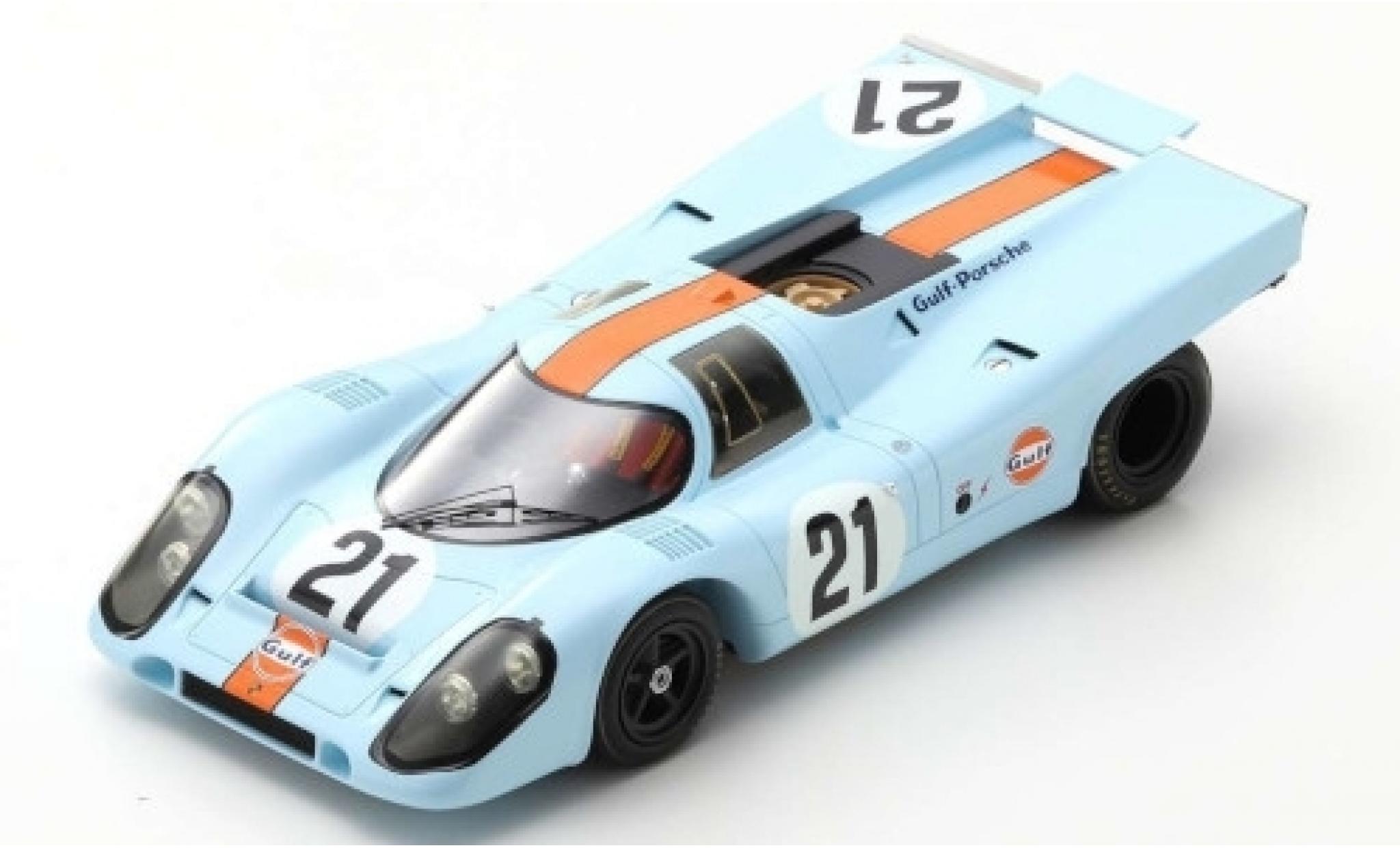 Porsche 917 1970 1/18 Spark K No.21 John Wyer Automotive Engineering 24h Le Mans 1970 P.Rodriguez/L.Kinnunen/H.Haywood modellino in miniatura