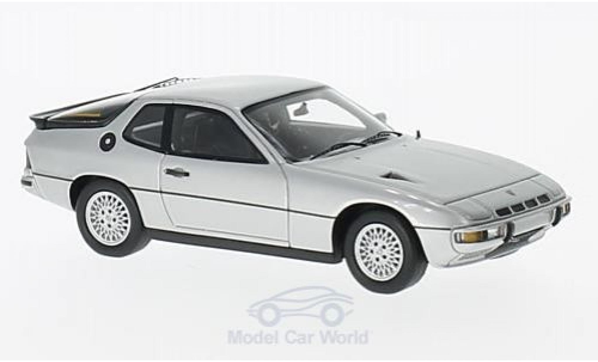 Porsche 924 1/43 Spark Turbo grigio 1979 modellino in miniatura