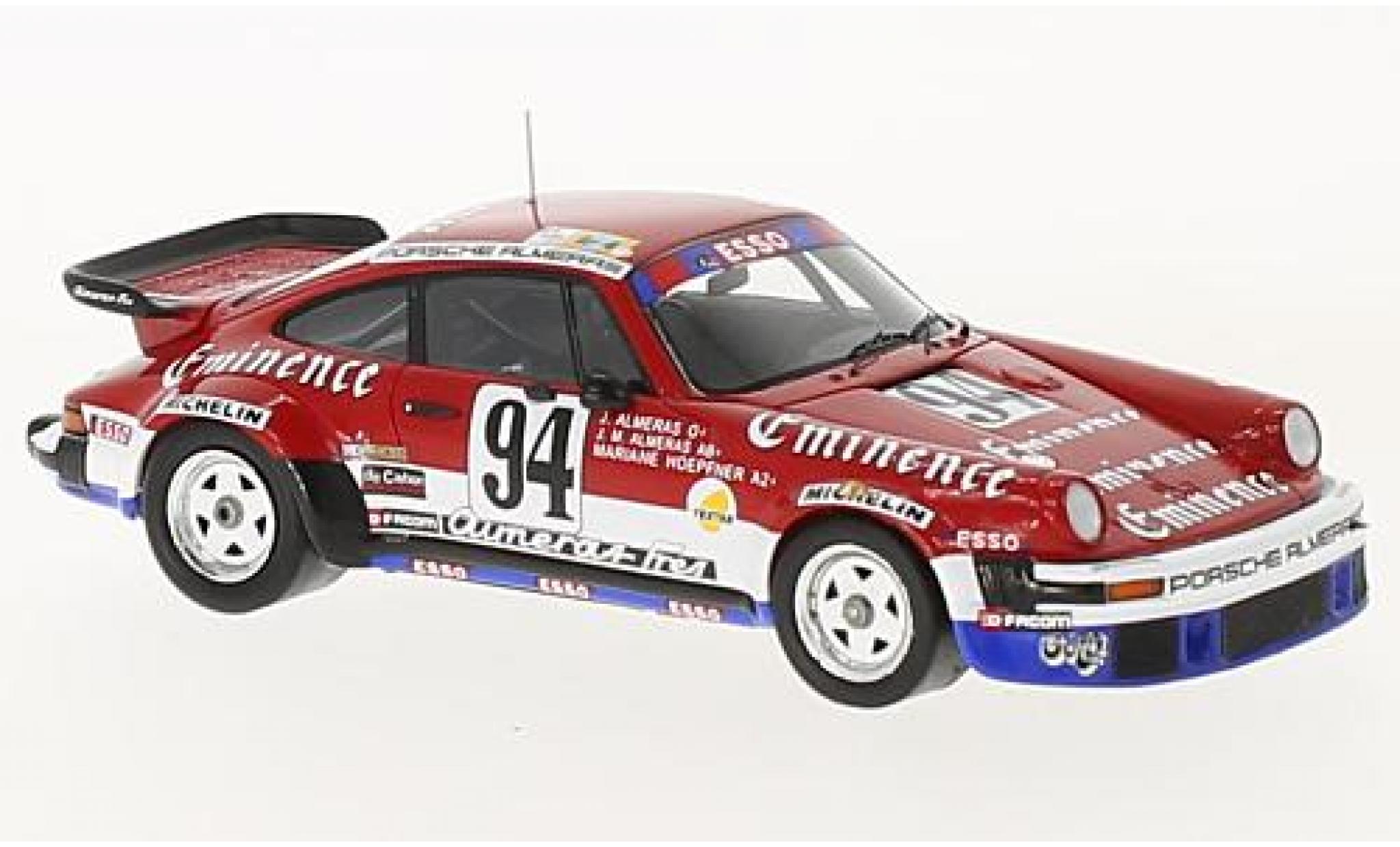 Porsche 934 1/43 Spark No.94 Eminence 24h Le Mans 1980 J.Almeras/J-M.Almeras/M.Hoepfner modellino in miniatura