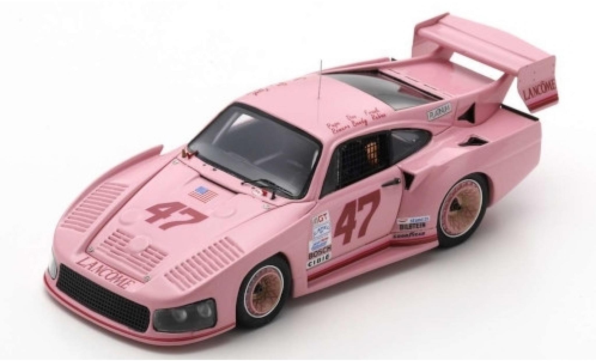 Porsche 935 1/43 Spark M16 No.47 Lancome 24h Daytona 1983 P.Romero/D.Bundy/F.Rubino/D.Whittington modellino in miniatura