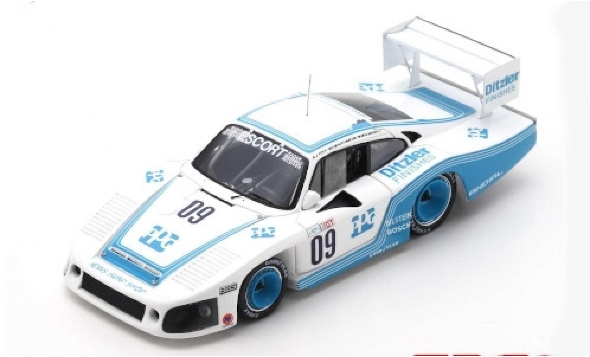 Porsche 935 1/43 Spark No.09 6h Riverside 1983 M.Andretti/A.J.Foyt/B.Whittington modellino in miniatura