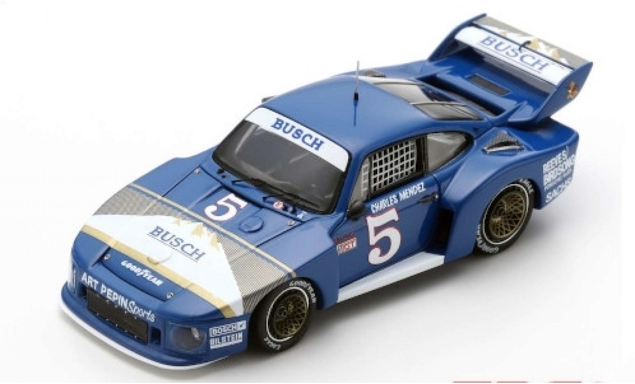 Porsche 935 1979 1/43 Spark No.5 IMSA Road Atlanta 1979 C.Mendez modellino in miniatura