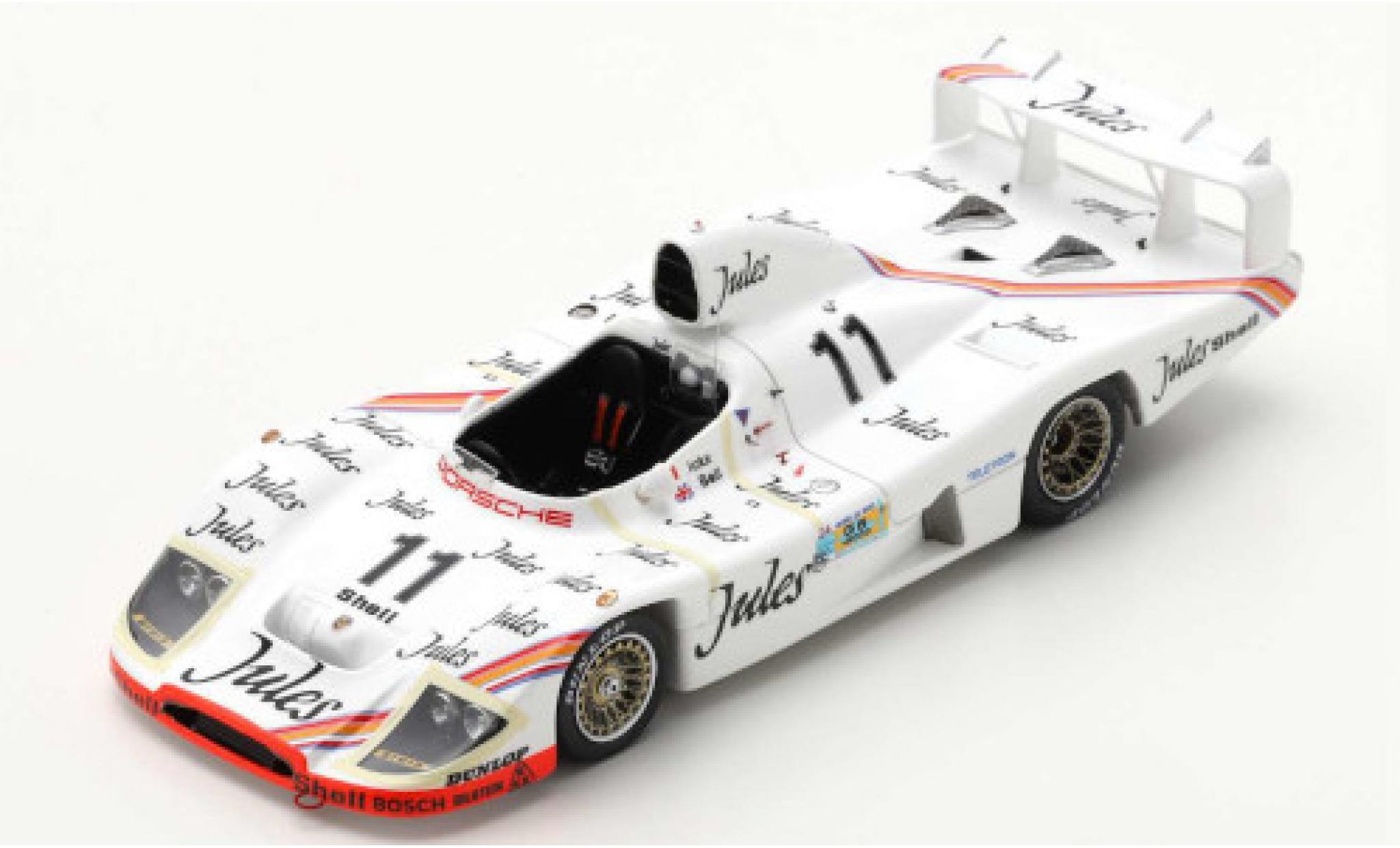 Porsche 936 1981 1/18 Spark /81 RHD No.11 Jules 24h Le Mans 1981 J.Ickx/D.Bell modellino in miniatura