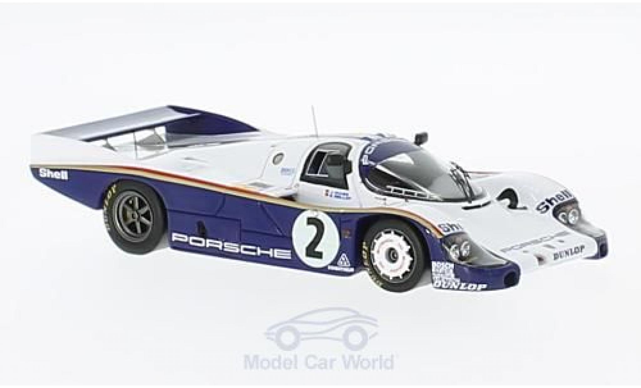 Porsche 956 1983 1/43 Spark No.2 Rothmans Rothmans 24h Le Mans 1983 mit Decals J.Mass/S.Bellof modellino in miniatura