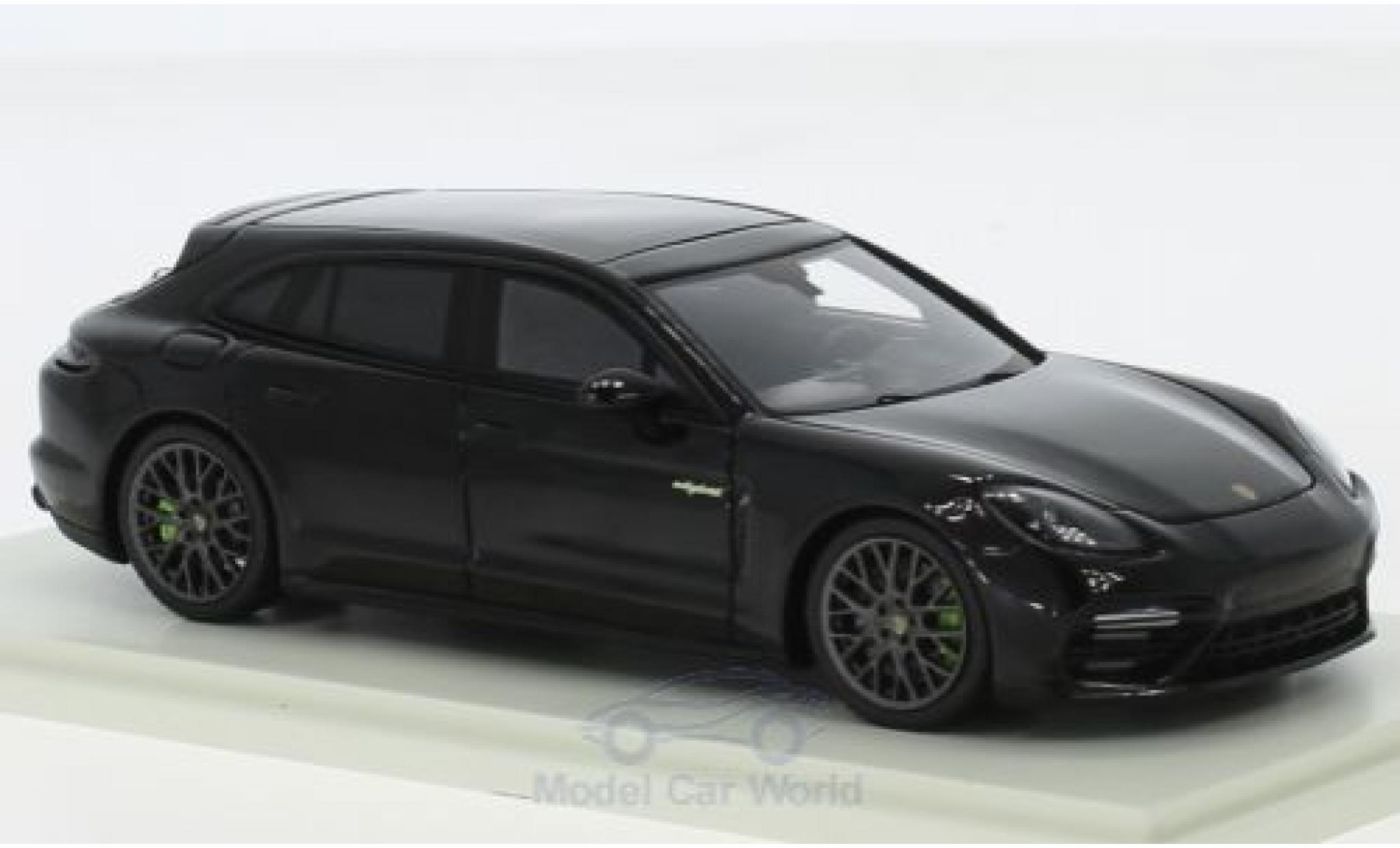 Porsche Panamera e-hybrid 1/43 Spark Sport Turismo Turbo S E-Hybrid nero 2018 modellino in miniatura