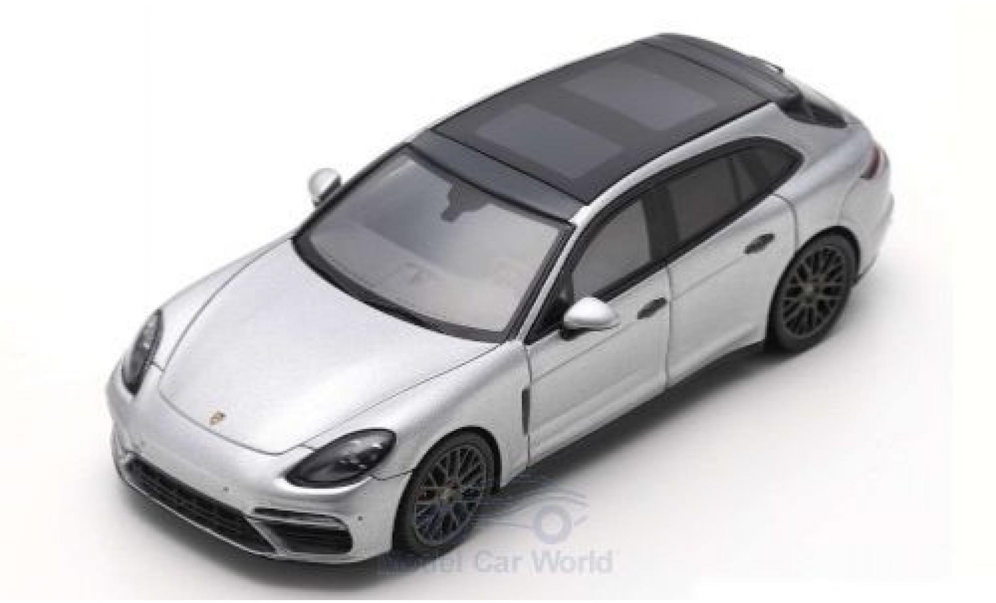 Porsche Panamera Sport Turismo 1/43 Spark Turbo Sport Turismo grigio 2018 modellino in miniatura