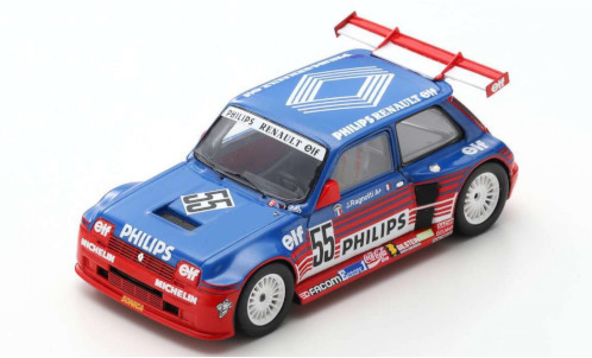 Renault 5 1/43 Spark Turbo Superproduction No. Philips 1987 J.Ragnotti modellino in miniatura