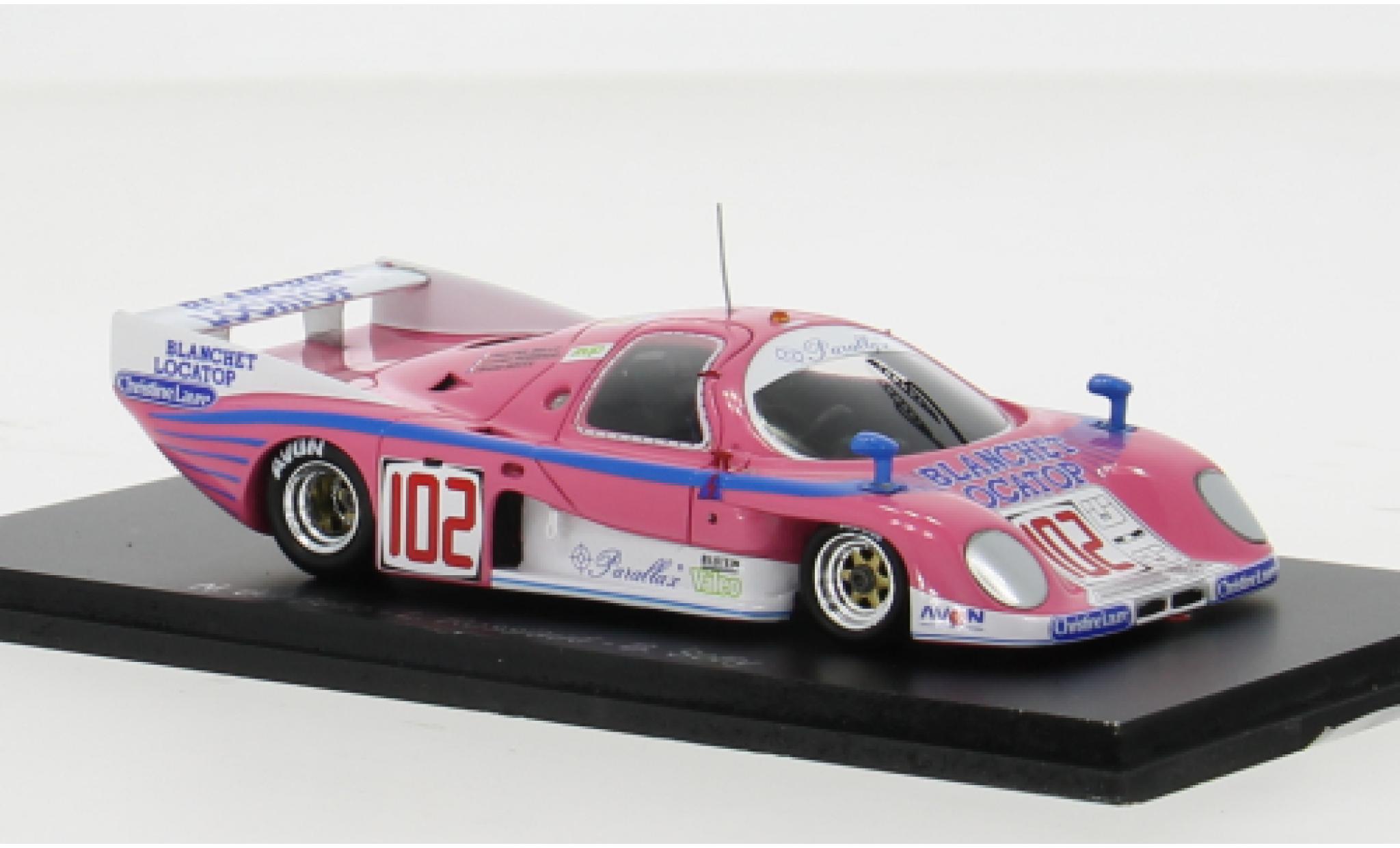 Rondeau M379C 1/43 Spark No.102 24h Le Mans 1986 1:43 modellino in miniatura