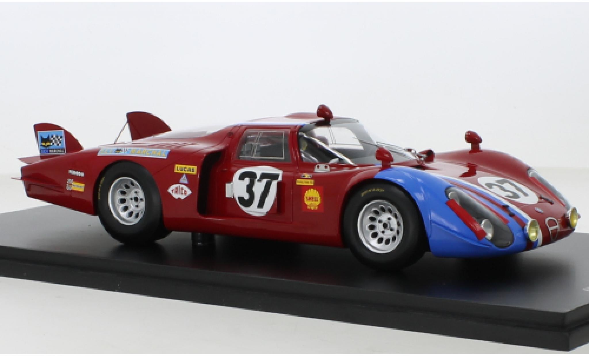 Alfa Romeo 33 1/18 Spark /2 RHD No.37 24h Le Mans 1968 modellino in miniatura