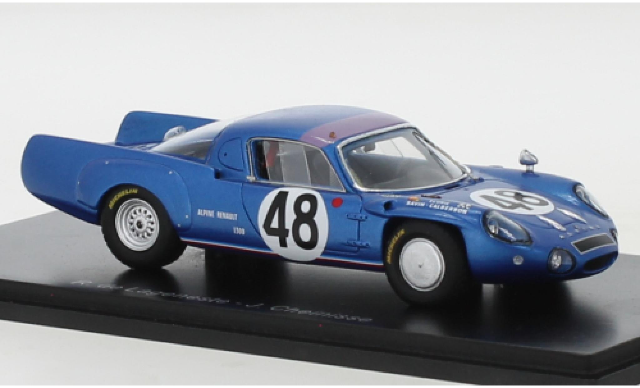 Alpine A210 1/43 Spark No.48 24h Le Mans 1967 modellino in miniatura