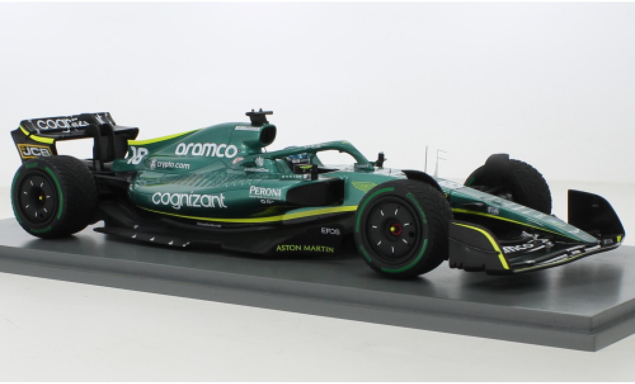 Aston Martin AMR2 1/18 Spark 2 No.18 Aramco Cognizant F1 Team Cognizant Formel 1 GP Emilia-Romagna 2022 modellino in miniatura