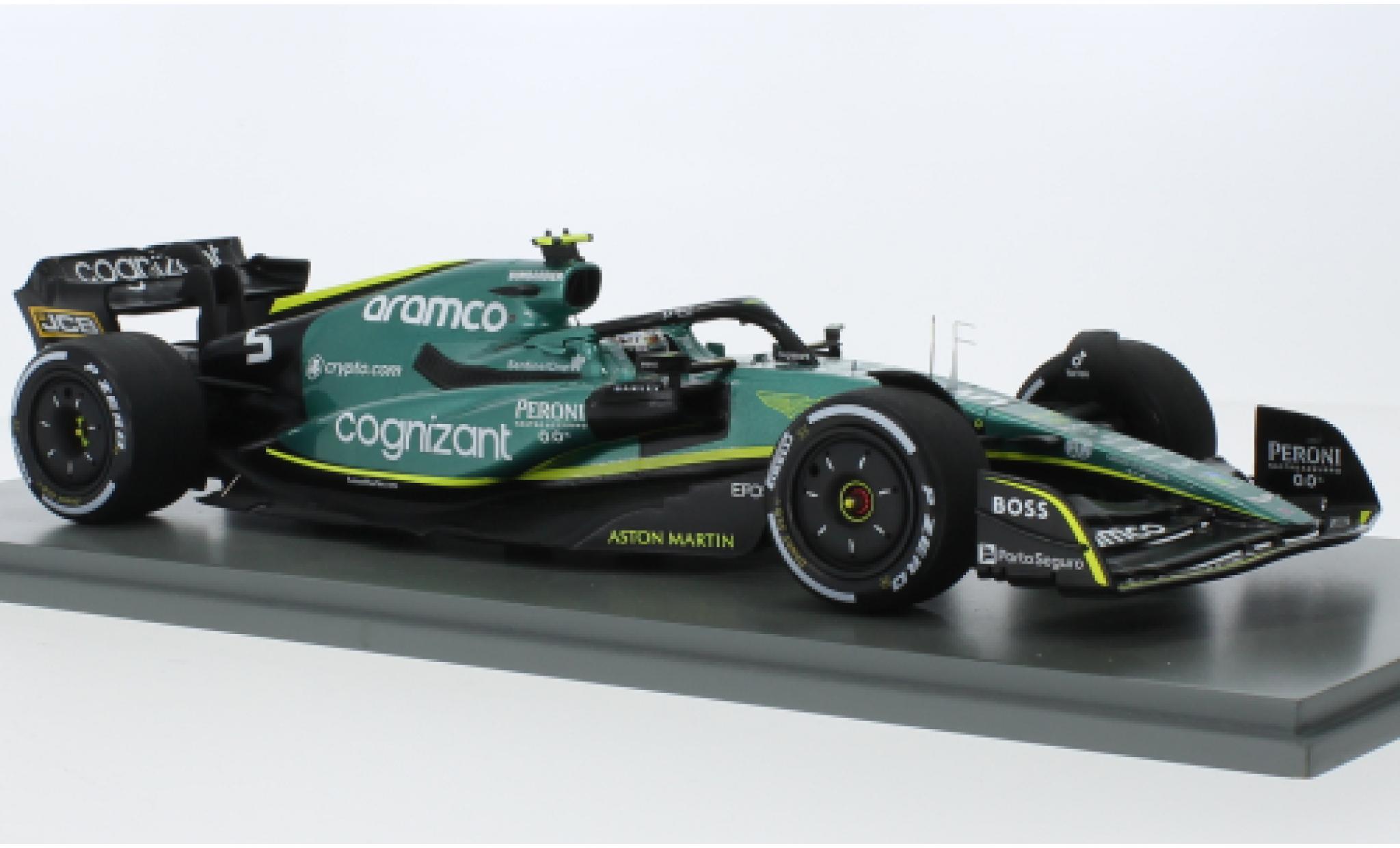 Aston Martin AMR2 1/18 Spark 2 No.5 Aramco Cognizant F1 Team Cognizant formule 1 GP Abu Dhabi 2022 modellino in miniatura