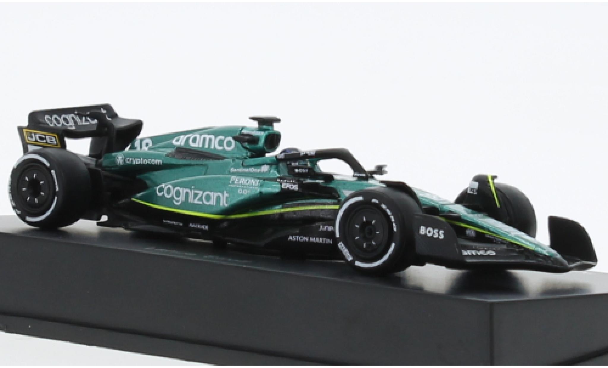 Aston Martin AMR2 1/64 Spark 3 No.18 Aramco Cognizant F1 Team Cognizant formule 1 2023 modellino in miniatura