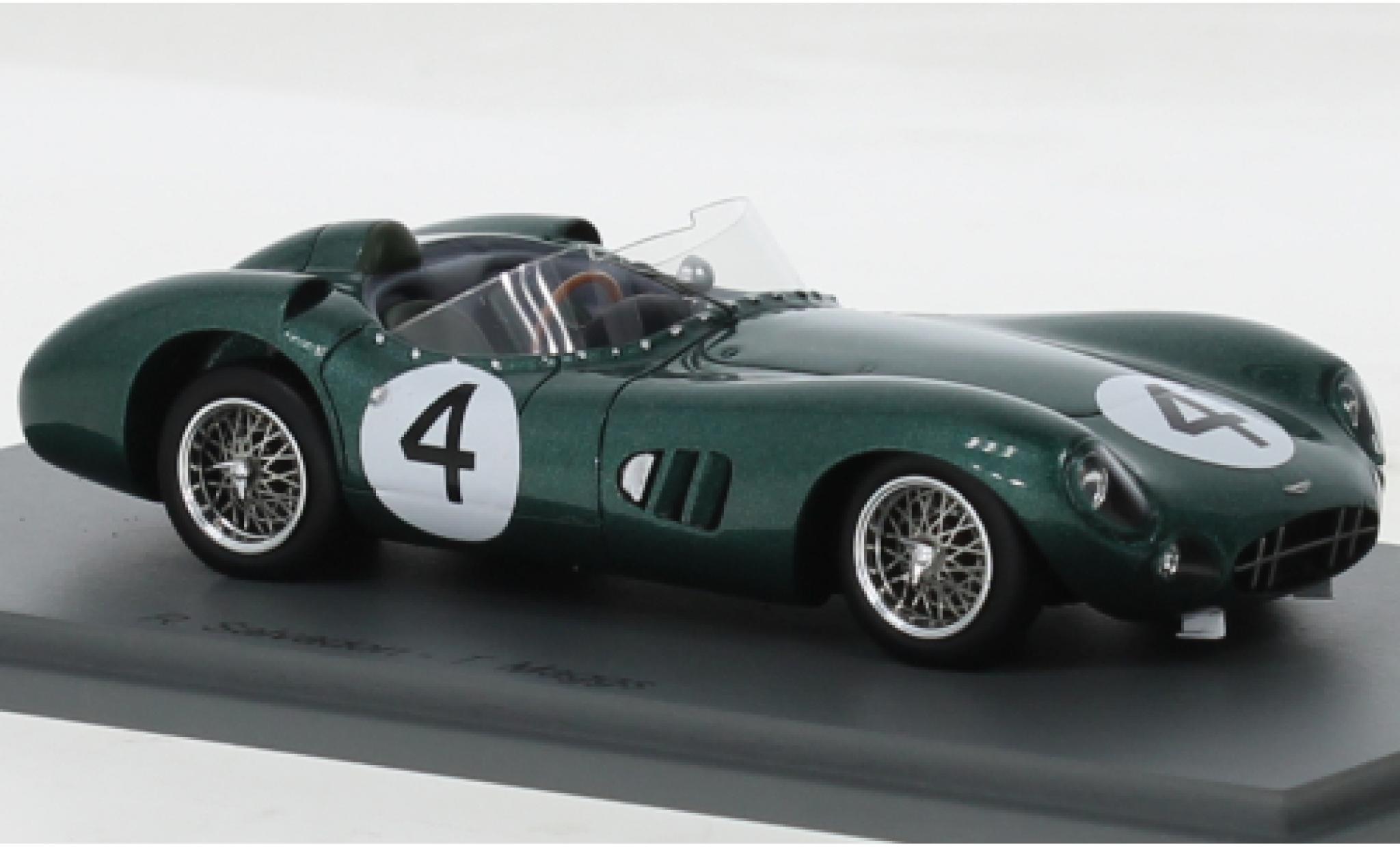 Aston Martin DBR1 1/43 Spark RHD No.4 24h Le Mans 1961 modellino in miniatura