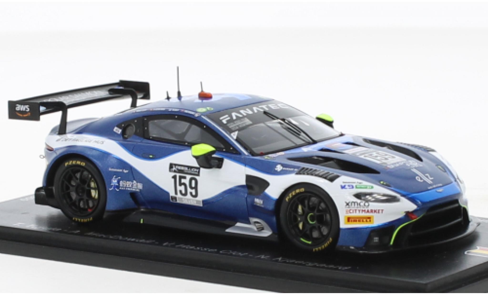 Aston Martin Vantage 1/43 Spark AMR GT3 No.159 garage 59 24h Spa 2021 modellino in miniatura